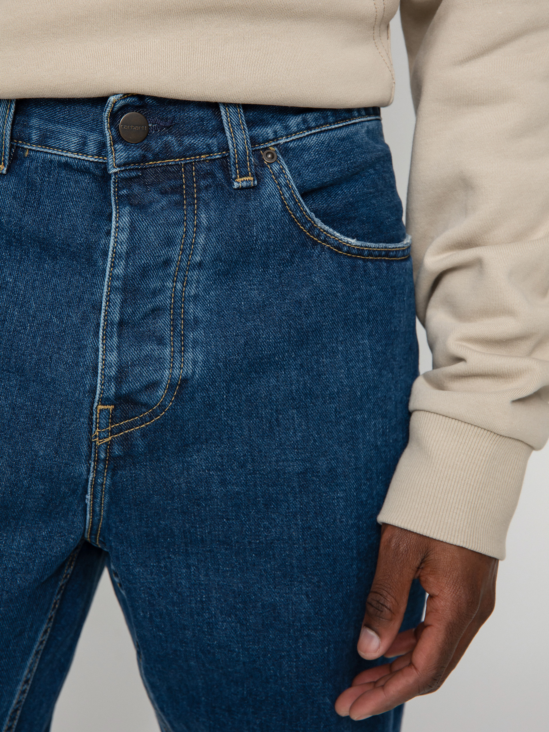 Pantaloni Carhartt WIP Newel (blue)