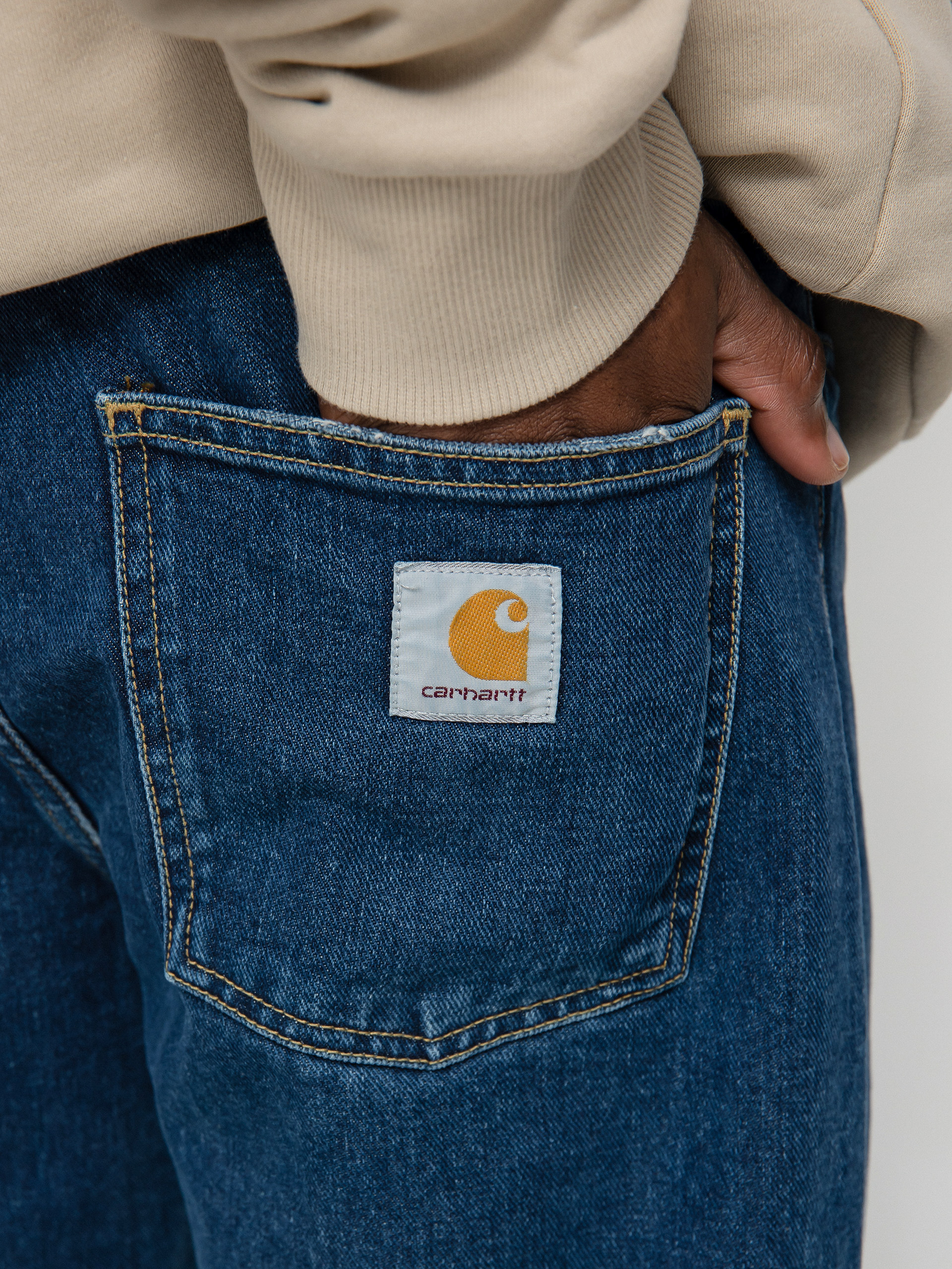 Pantaloni Carhartt WIP Newel (blue)