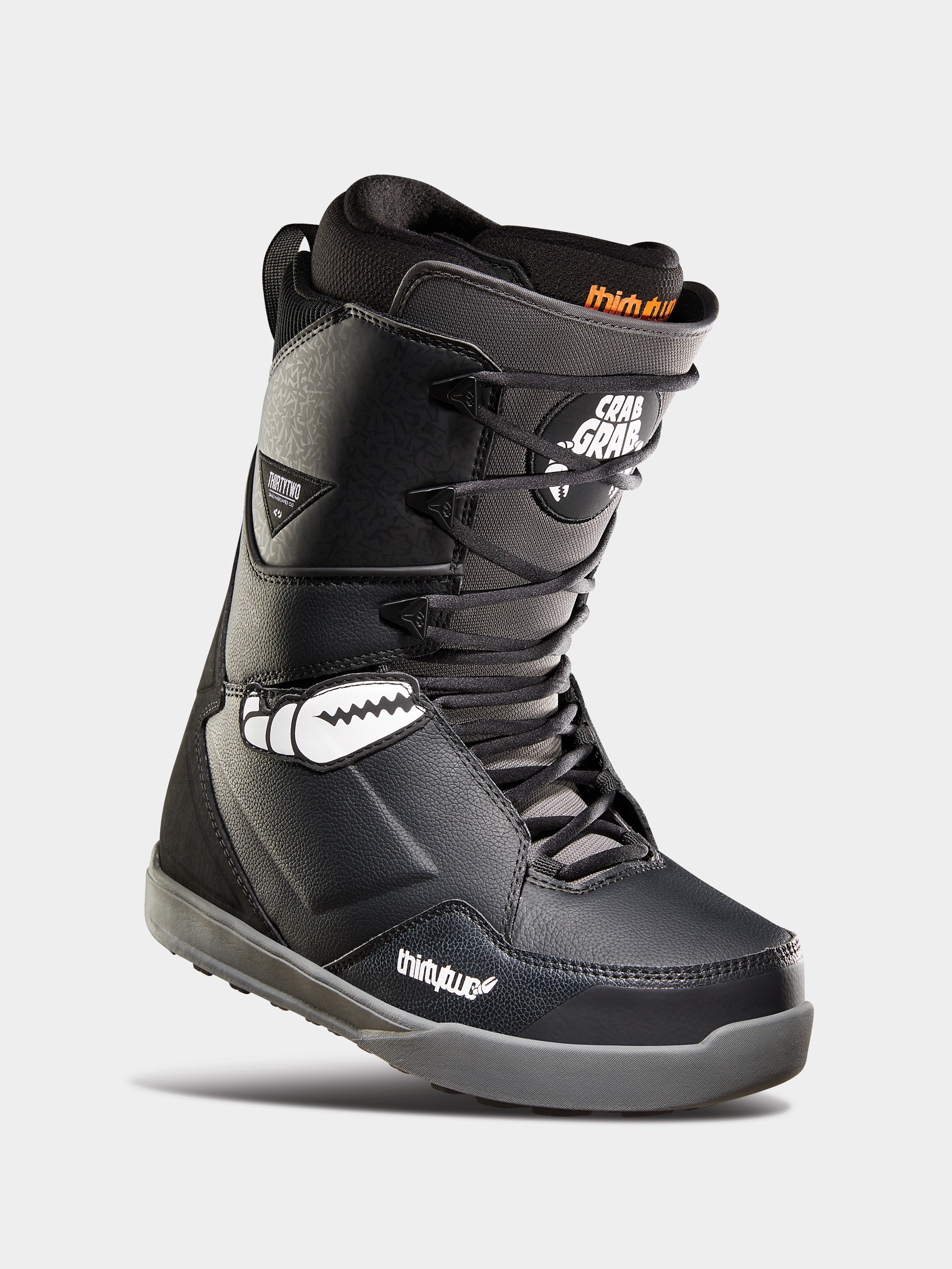 Încălțăminte pentru snowboard ThirtyTwo Lashed Crab Grab (black/grey/white)