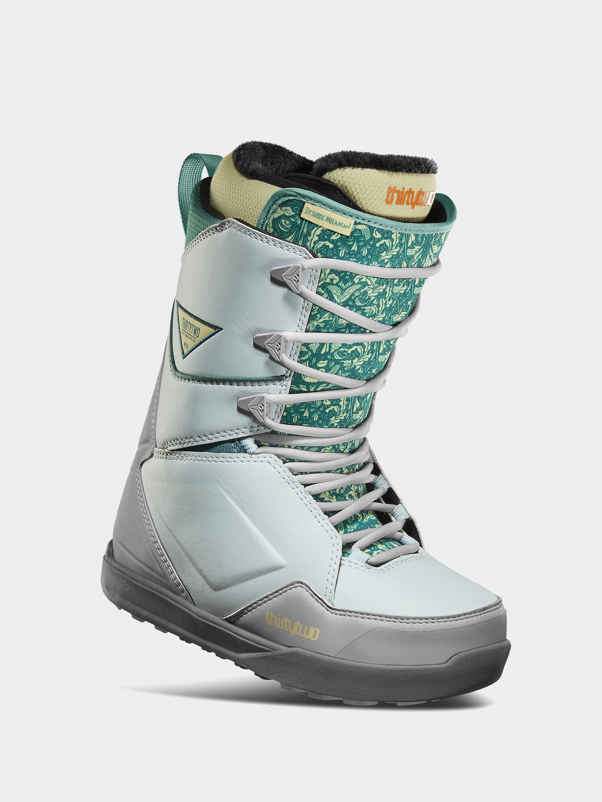 Pentru femei Încălțăminte pentru snowboard ThirtyTwo Lashed Melancon (grey/green)