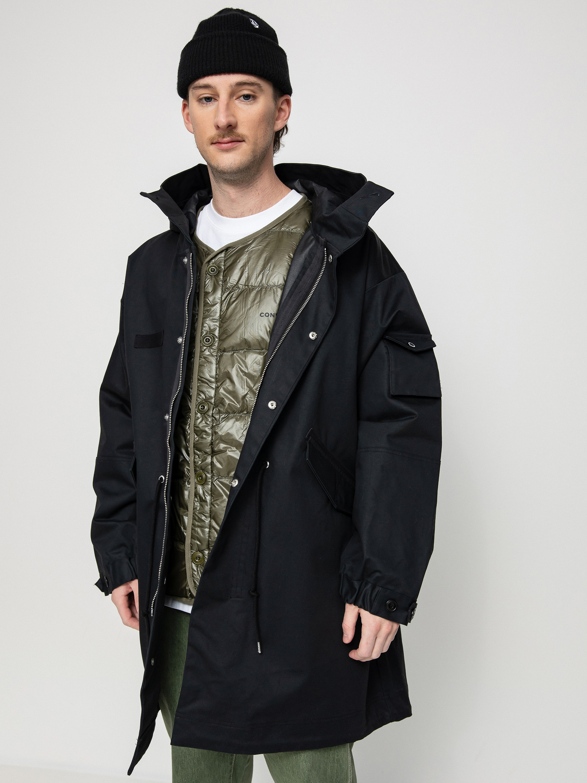 Geacă Converse Military Pack M51 Parka Down (black)