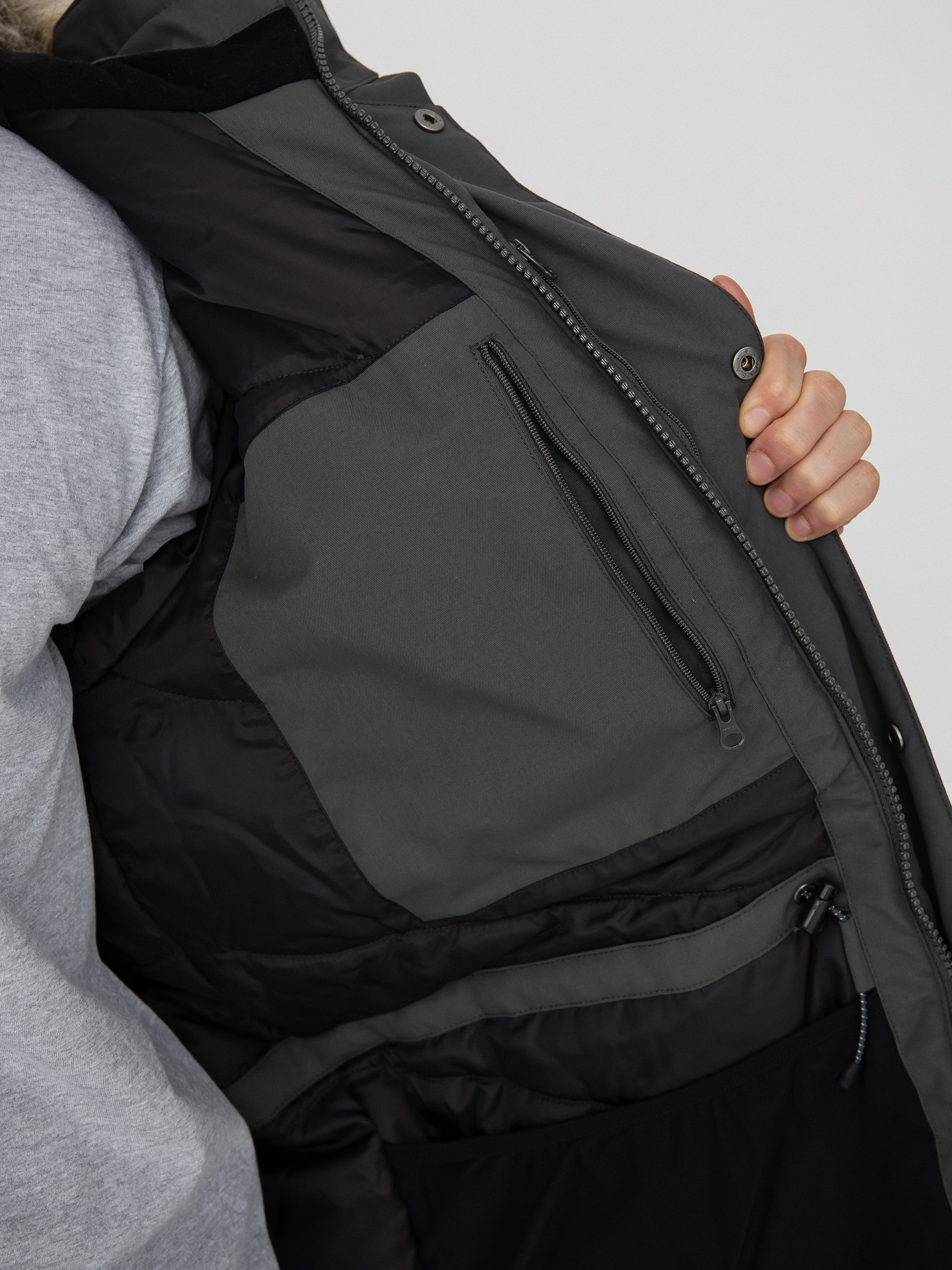 Geacă Fjallraven Nuuk Parka (basalt)