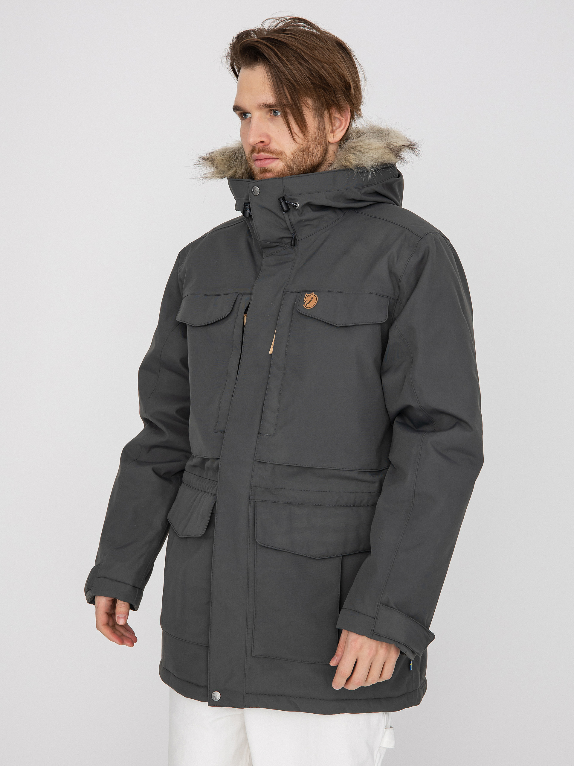 Geacă Fjallraven Nuuk Parka (basalt)