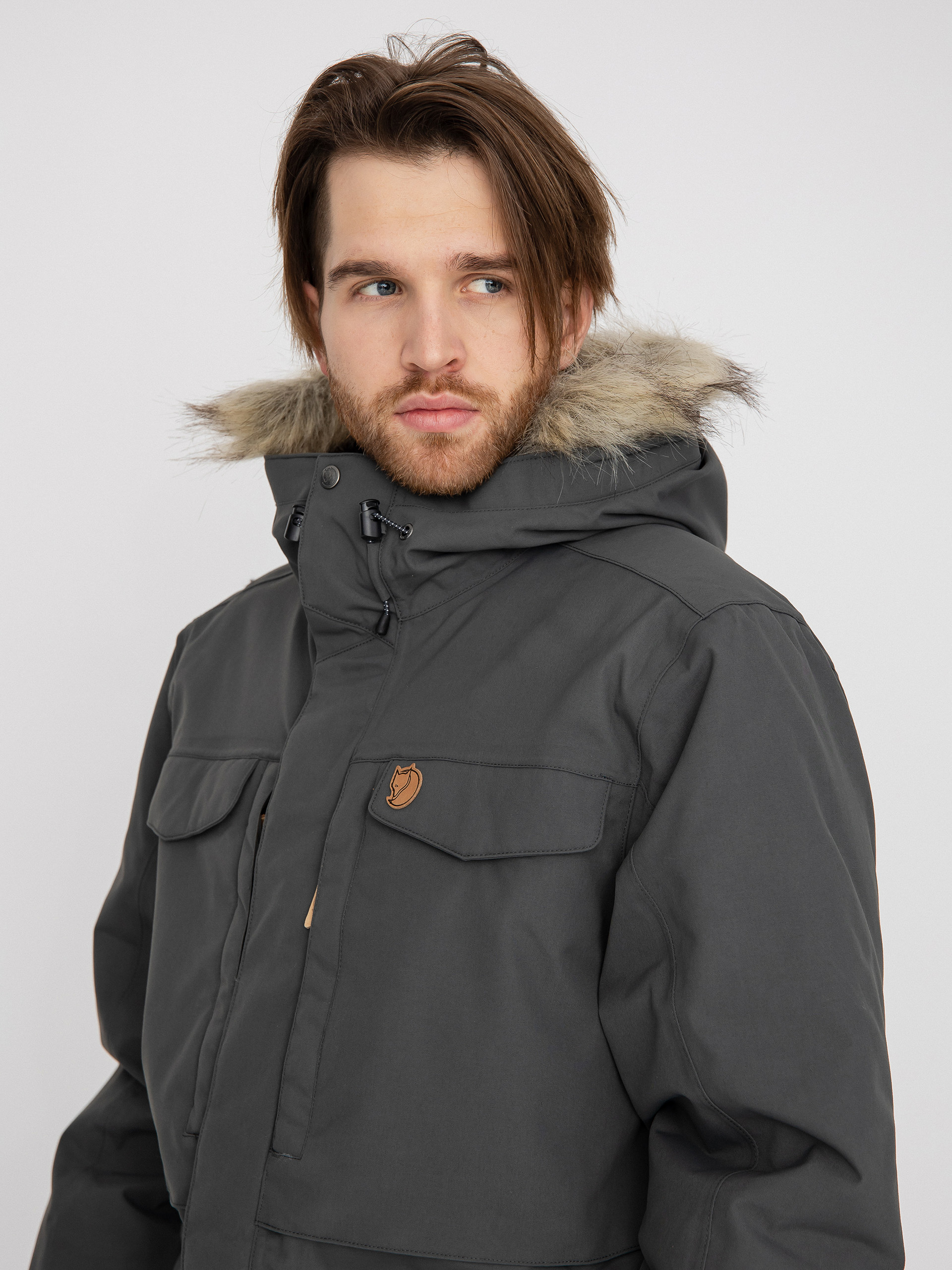 Geacă Fjallraven Nuuk Parka (basalt)