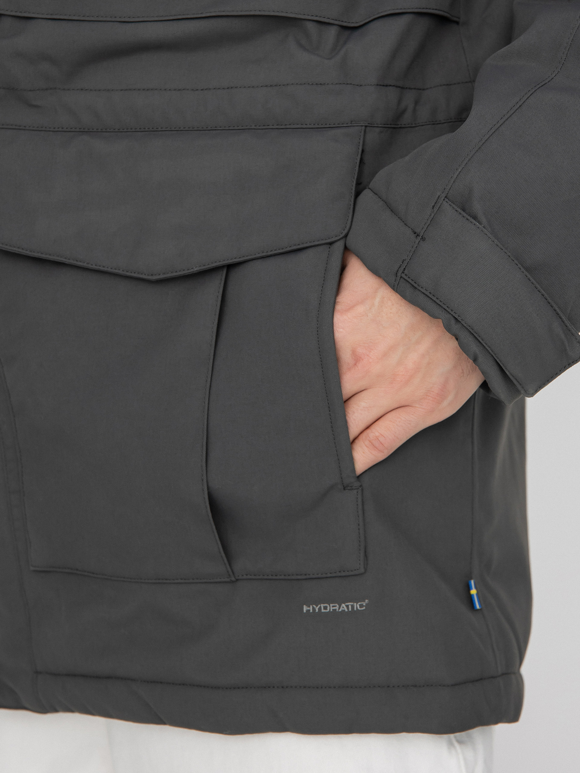 Geacă Fjallraven Nuuk Parka (basalt)