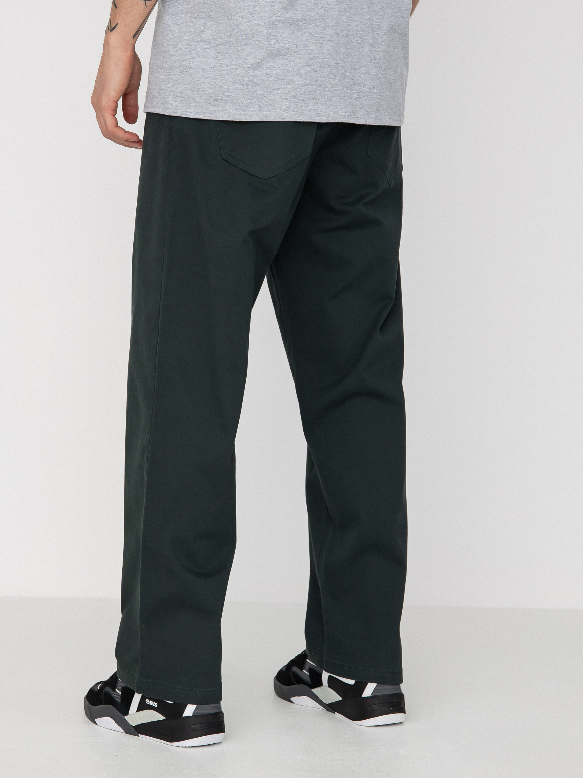 Pantaloni Malita Chino Log Sl (elastic green)