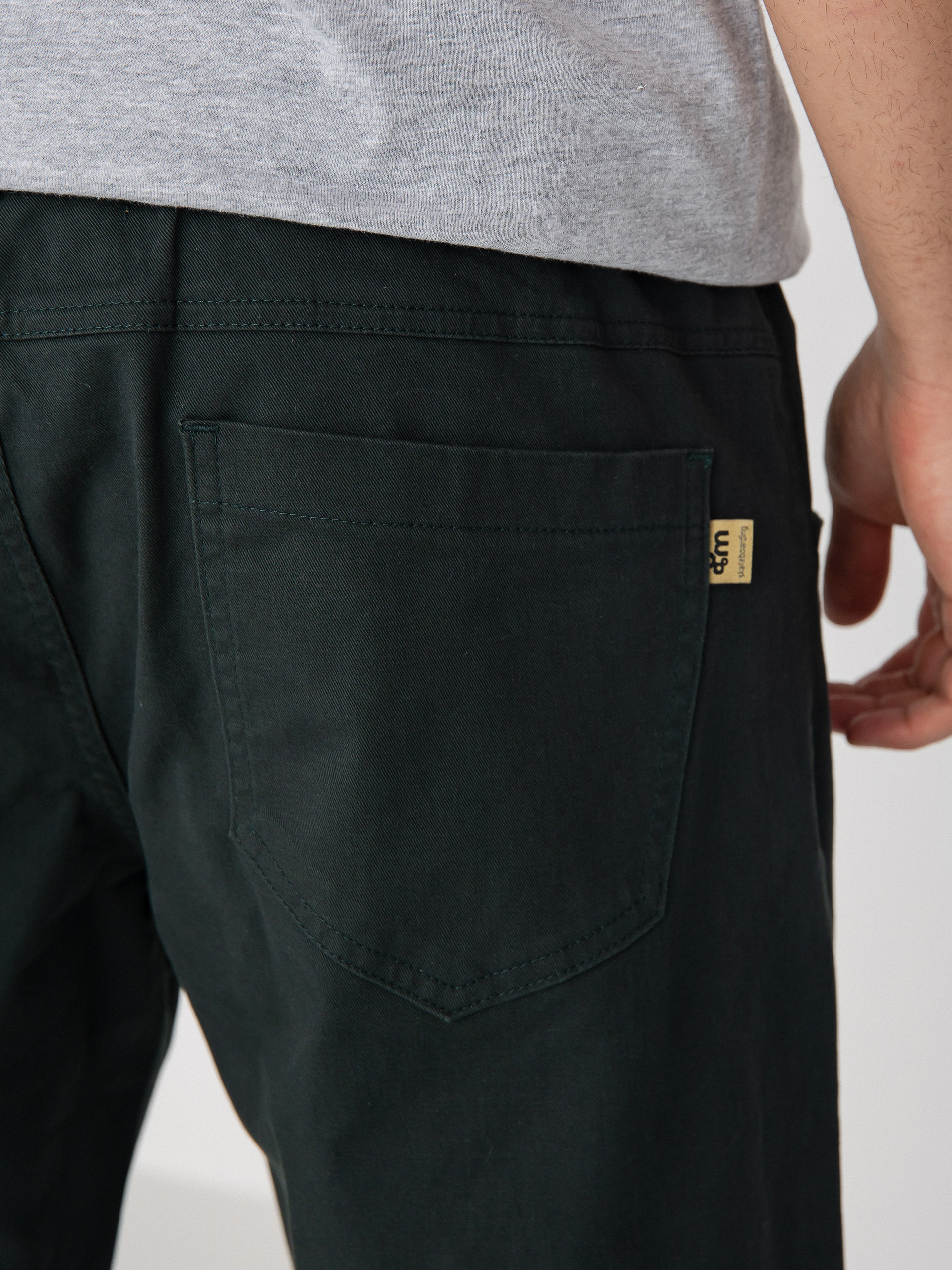 Pantaloni Malita Chino Log Sl (elastic green)