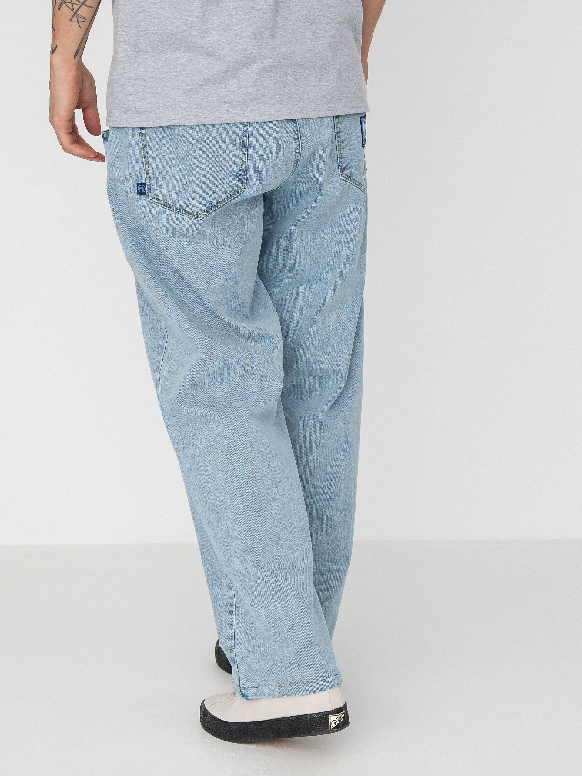 Pantaloni Malita Jeans Log Sl (elastic blue)