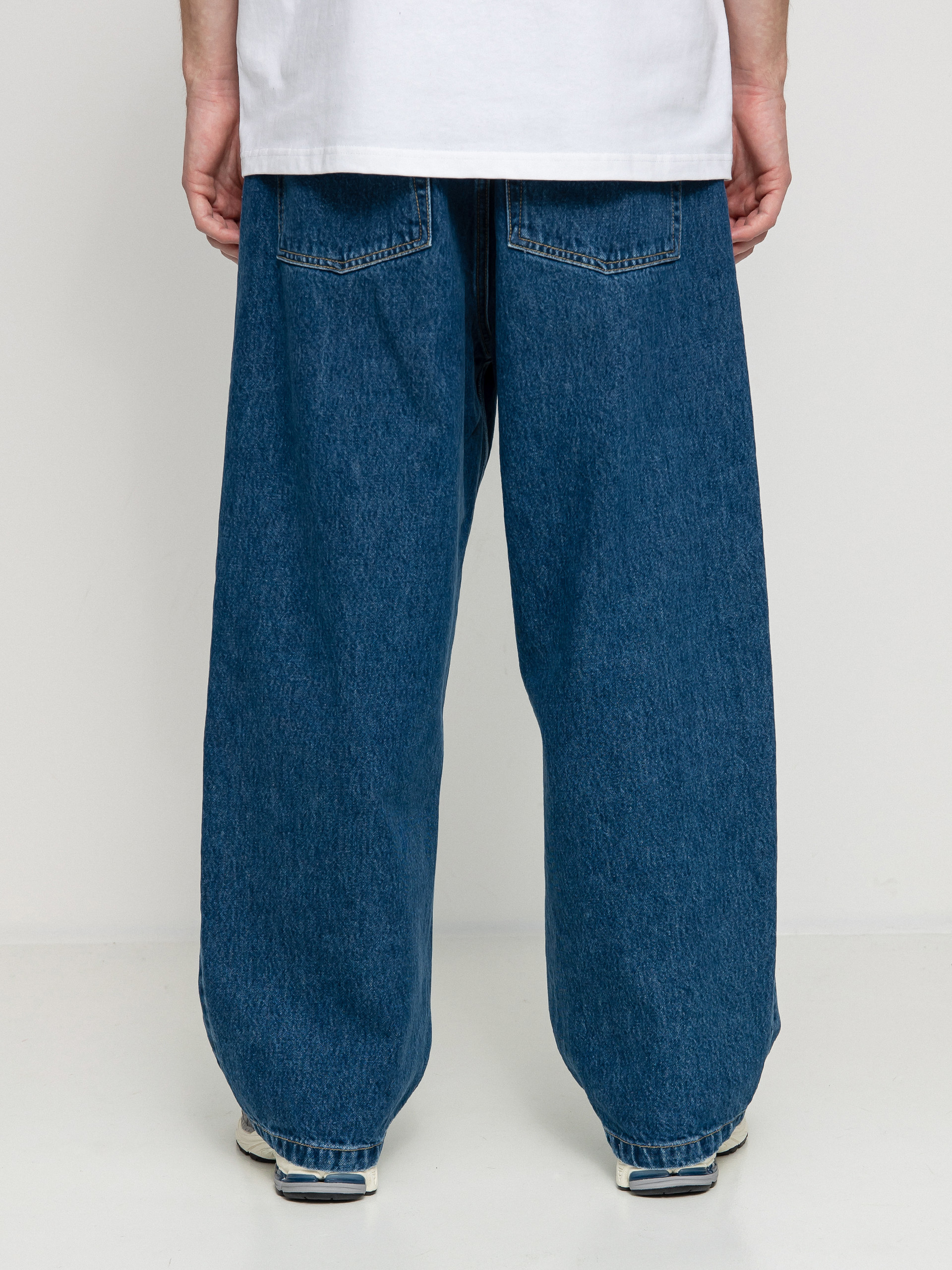 Pantaloni Carhartt WIP Brandon - albastru (blue)