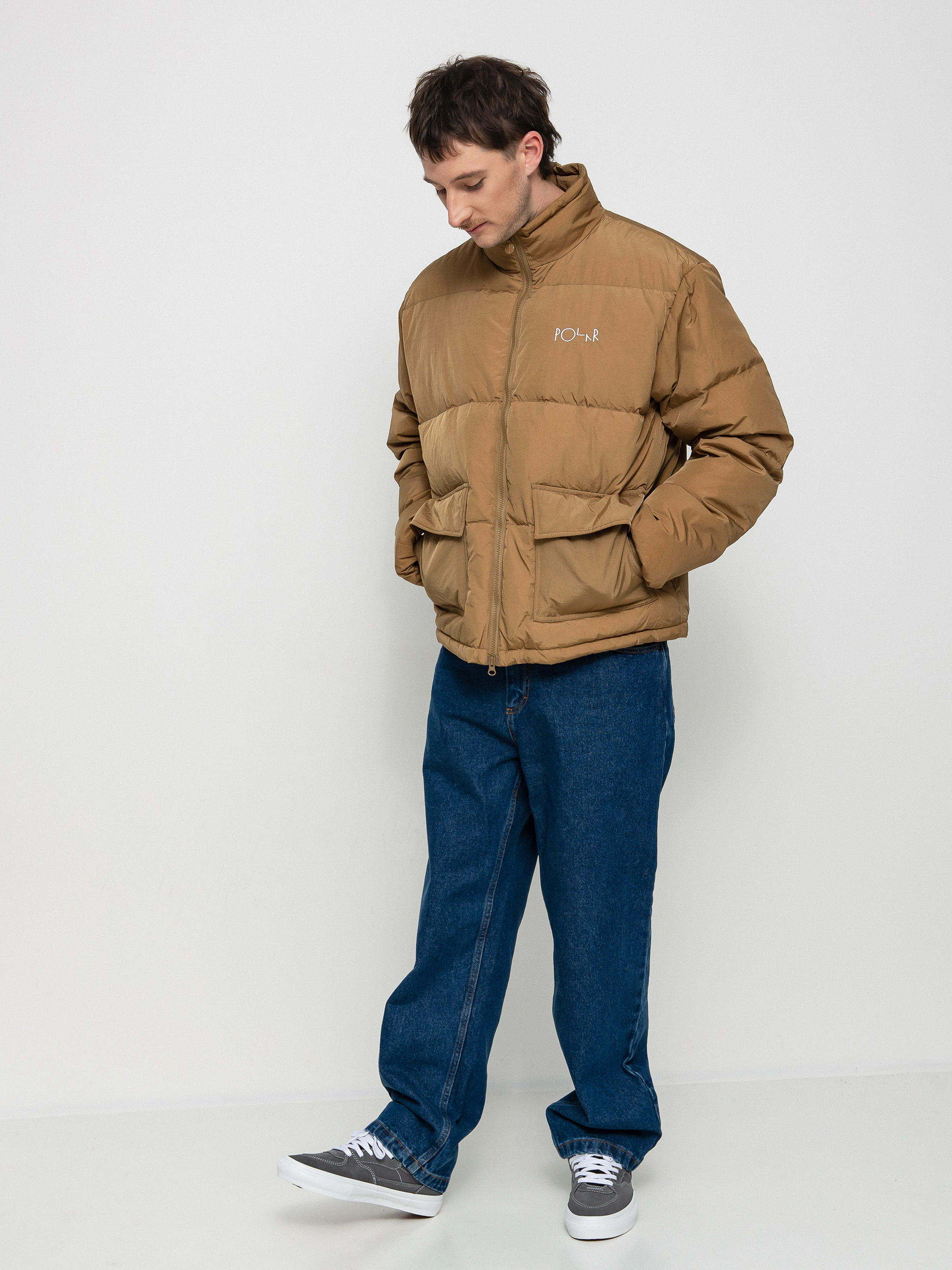 Geacă Polar Skate Pocket Puffer (antique gold)