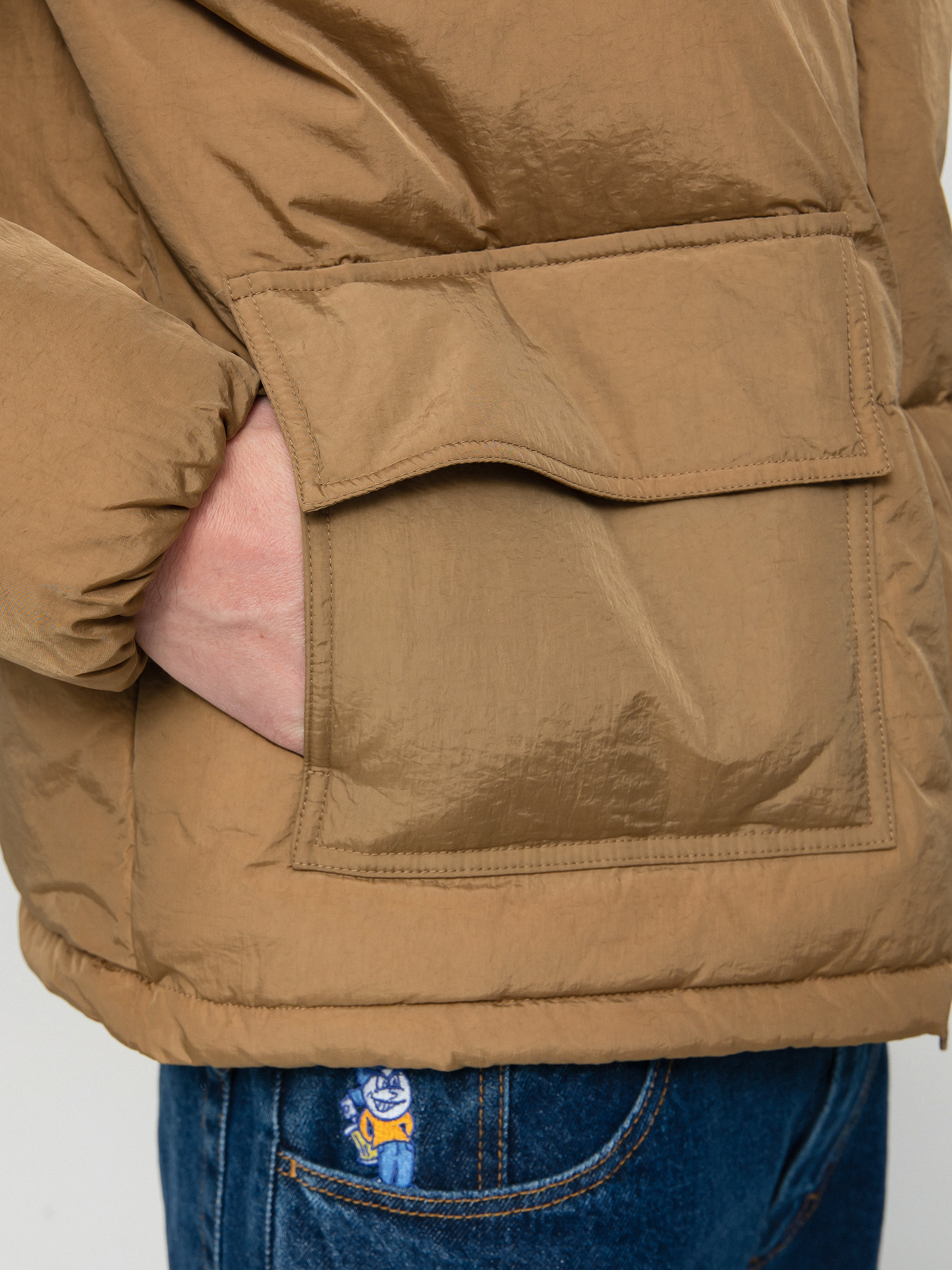 Geacă Polar Skate Pocket Puffer (antique gold)