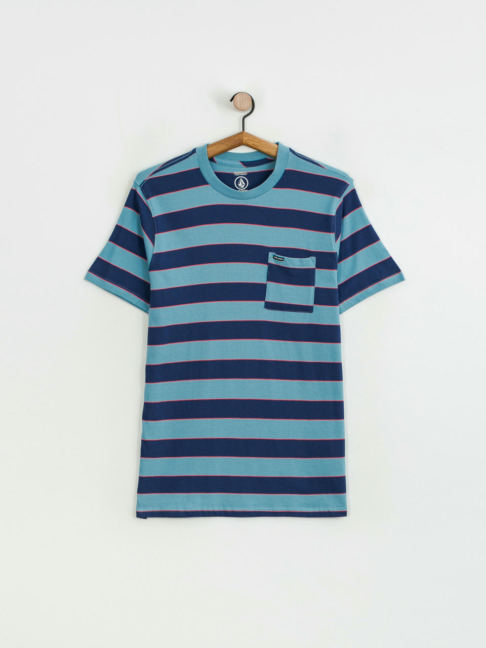 Tricou Volcom Maxer Stripe (blueprint)