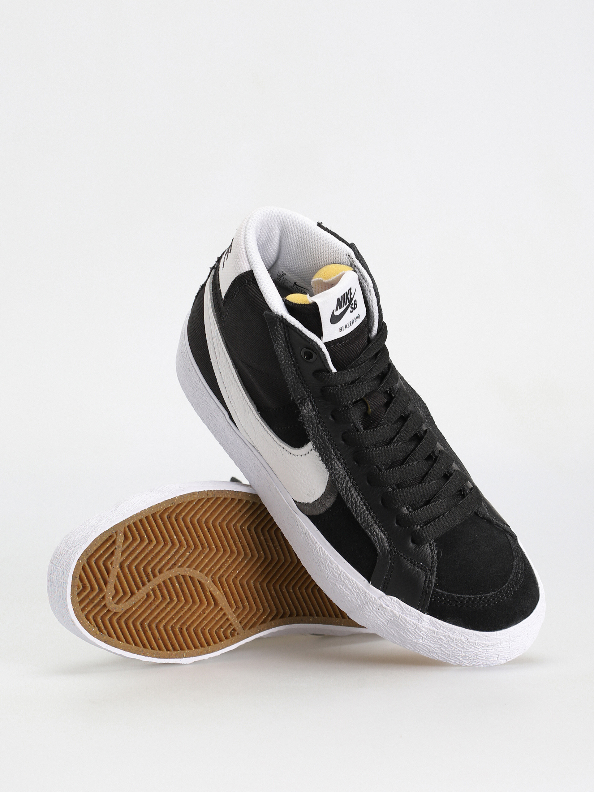 Pantofi Nike SB Zoom Blazer Mid Prm Plus (black/white)