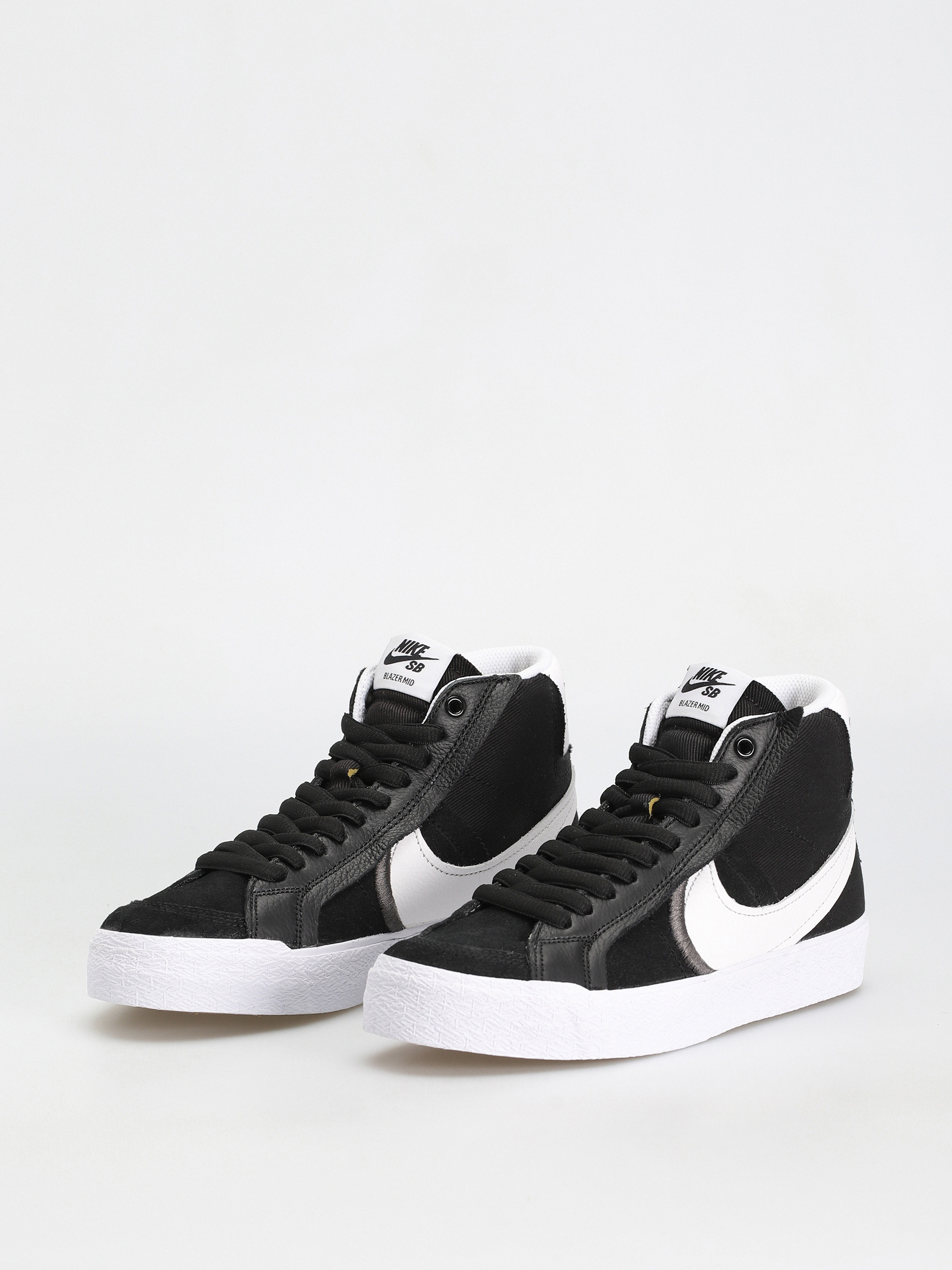 Pantofi Nike SB Zoom Blazer Mid Prm Plus (black/white)