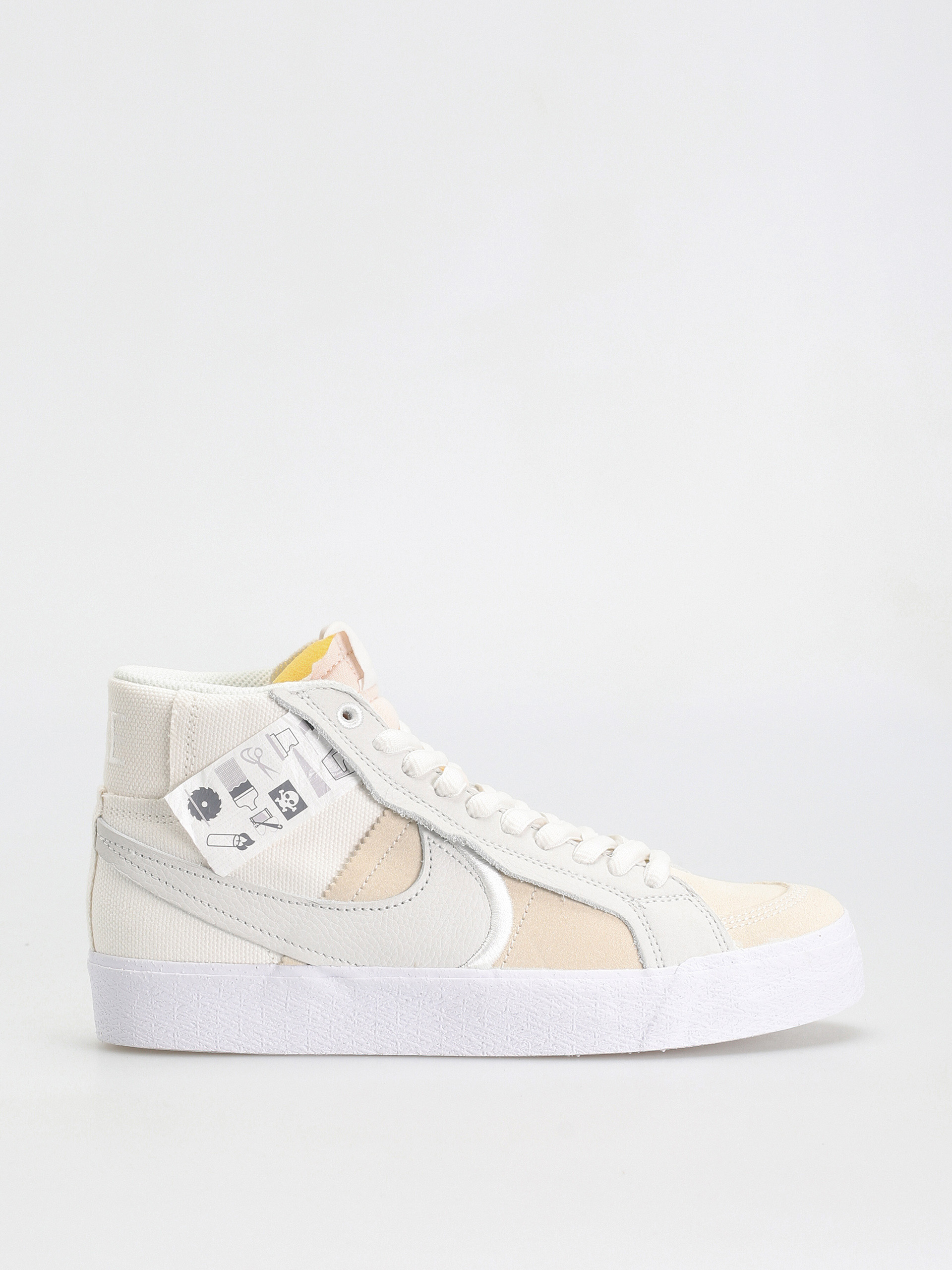 Pantofi Nike SB Zoom Blazer Mid Prm (summit white/summit white)