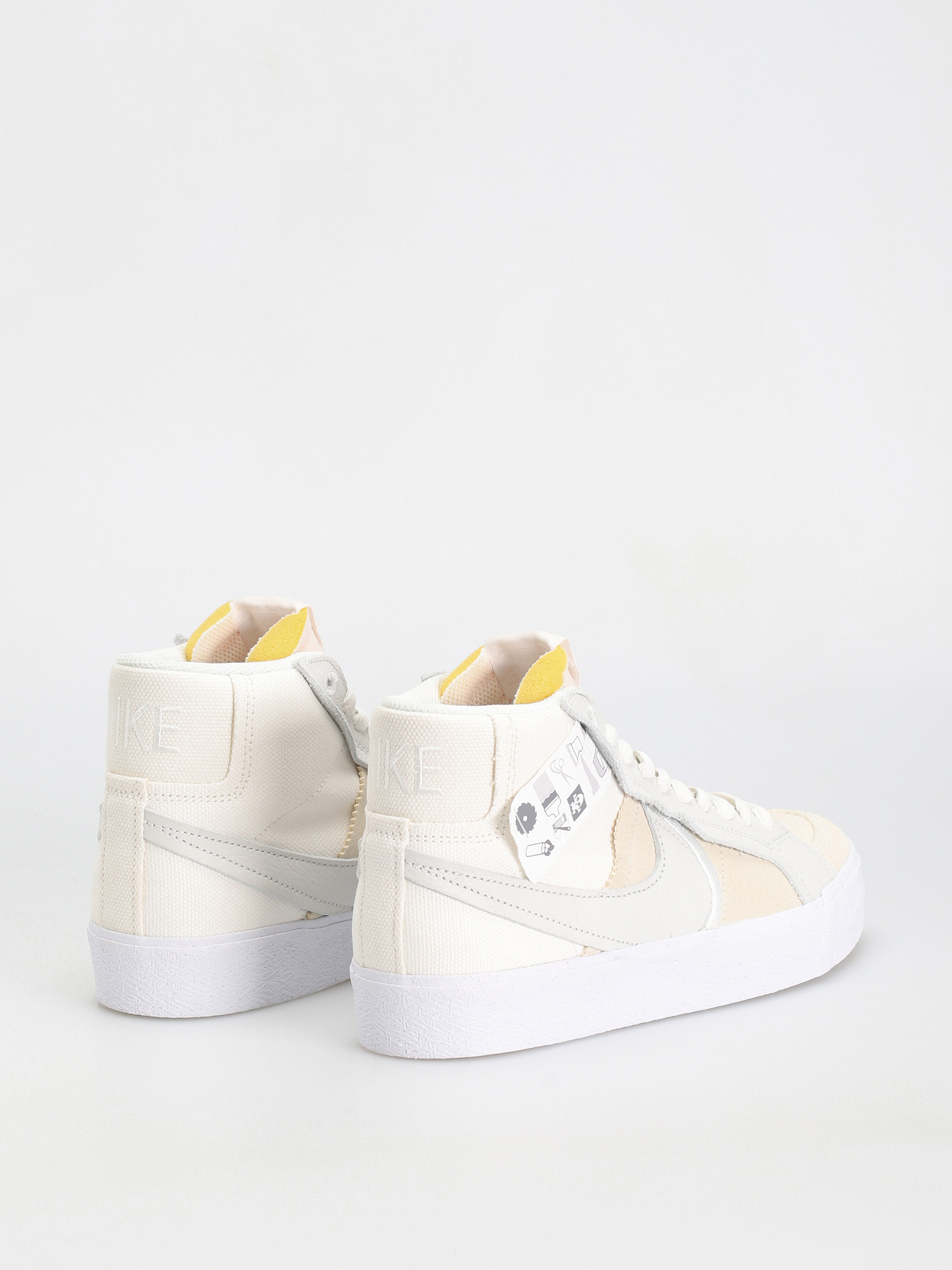 Pantofi Nike SB Zoom Blazer Mid Prm (summit white/summit white)