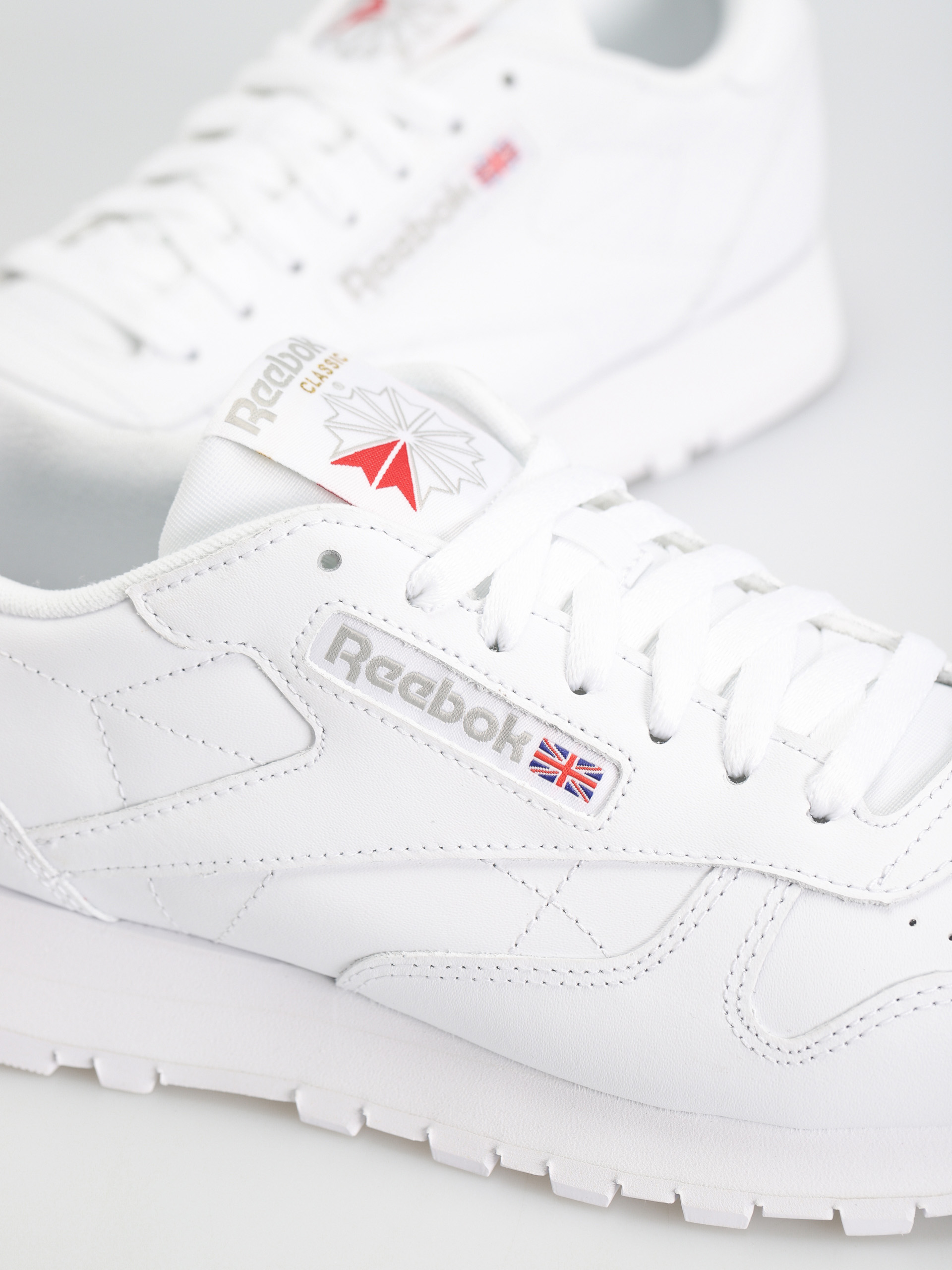 Pantofi Reebok Classic Leather (ftwwht/ftwwht/pugry3)