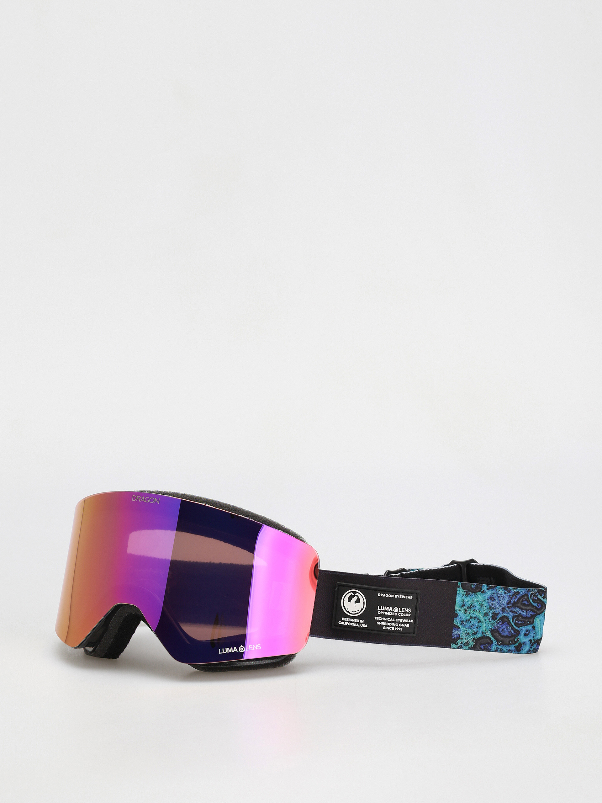 Ochelari pentru snowboard Dragon R1 OTG (blackpearl/lumalens purple ion/lumalens amber)