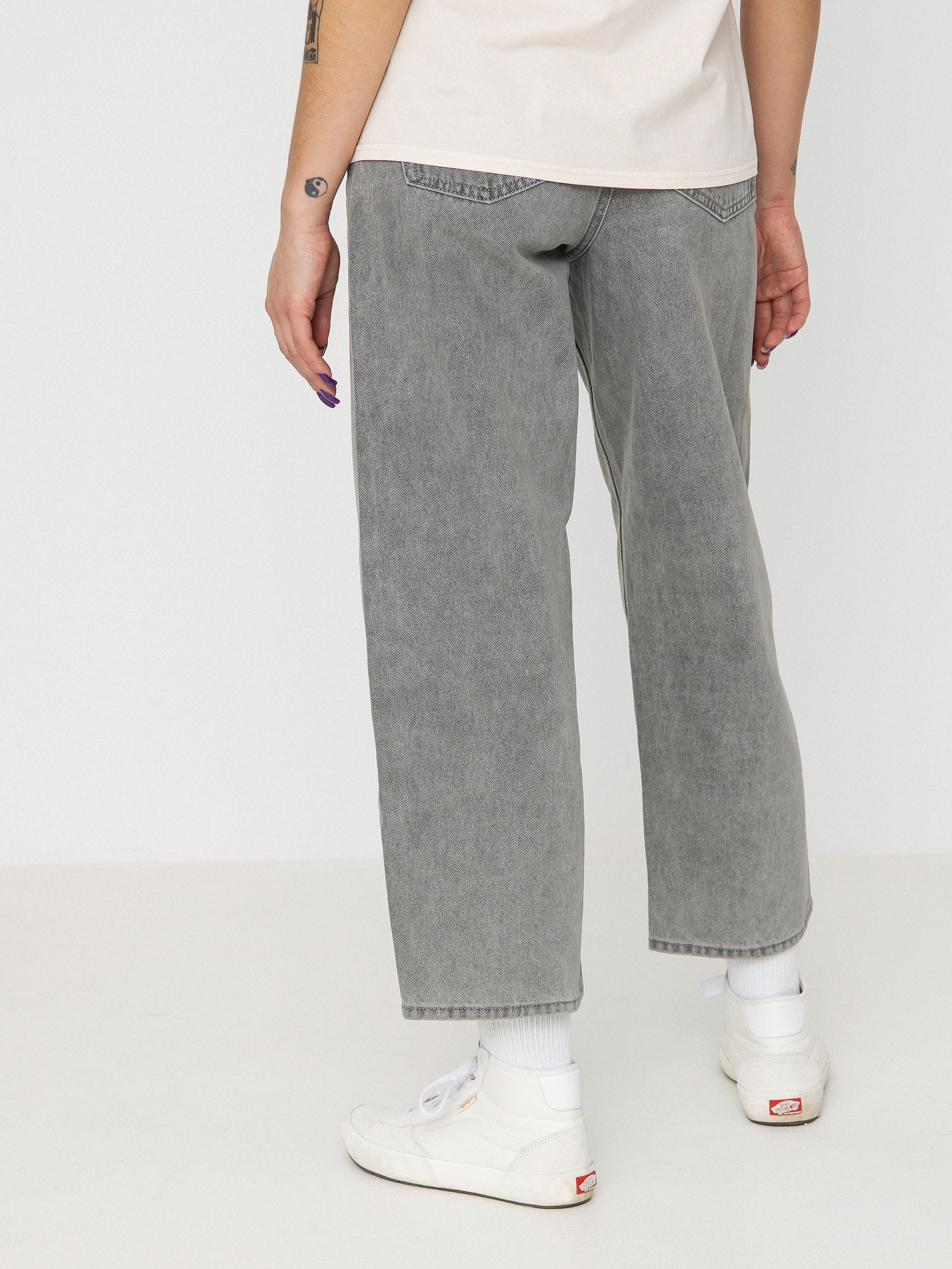 Pantaloni Volcom Weellow Denim Wmn (light grey)