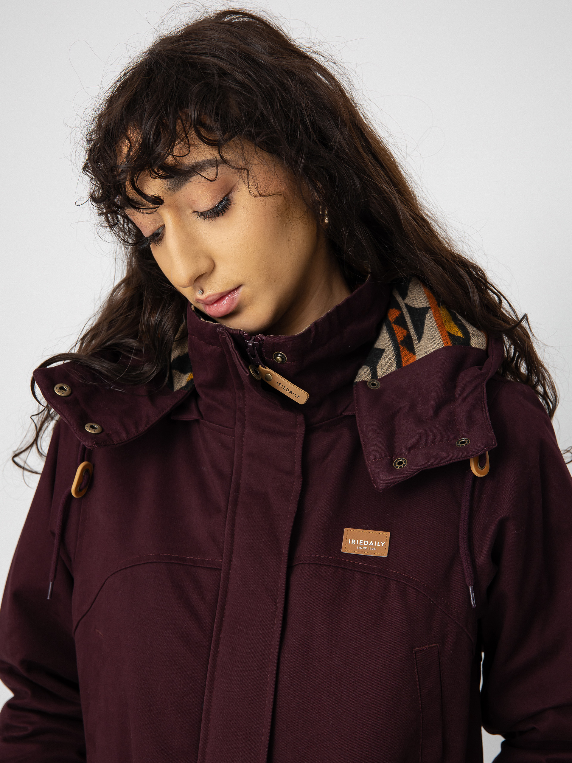 Geacă Iriedaily Koerte Sherpa Parka Wmn (nightfall)