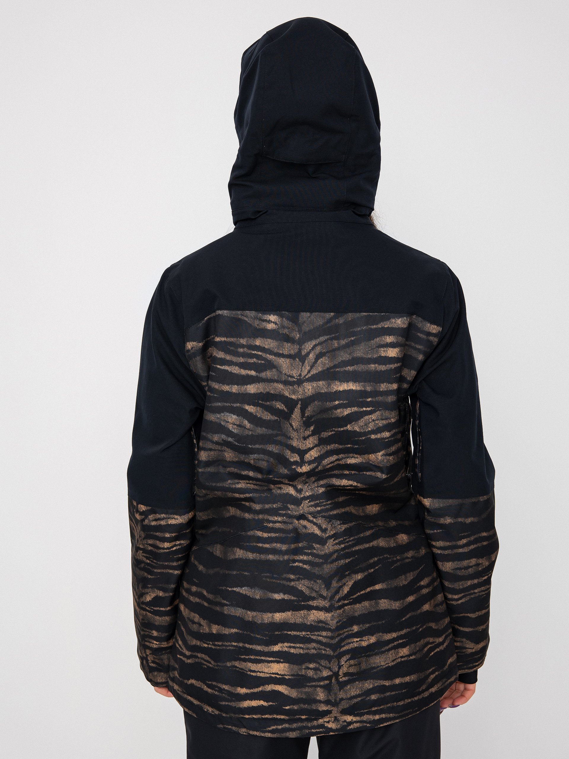 Pentru femei Geacă de snowboard Volcom Shelter 3D Stretch (tiger print)