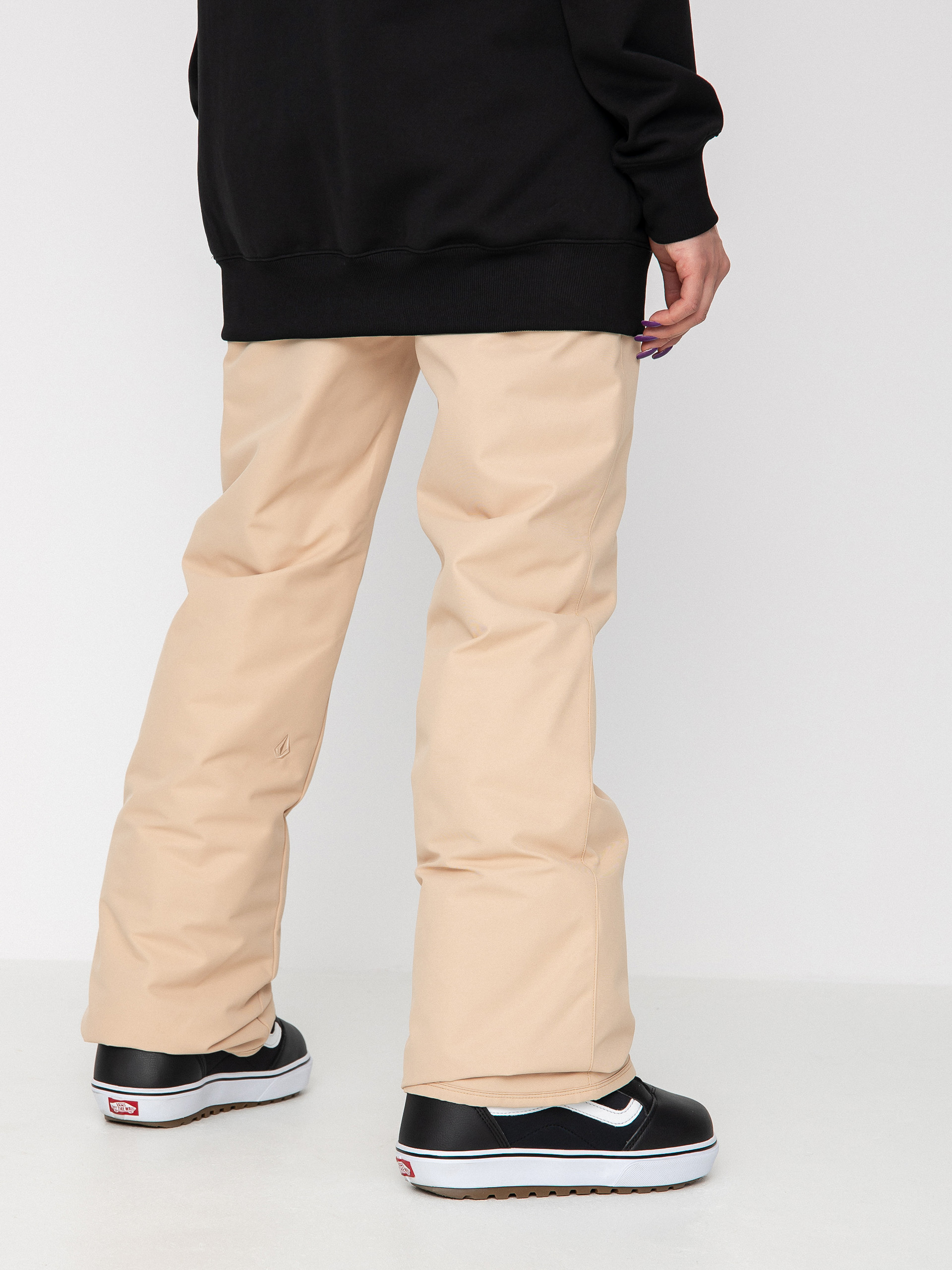 Pentru femei Pantaloni pentru snowboard Volcom Frochickie Ins (sand)
