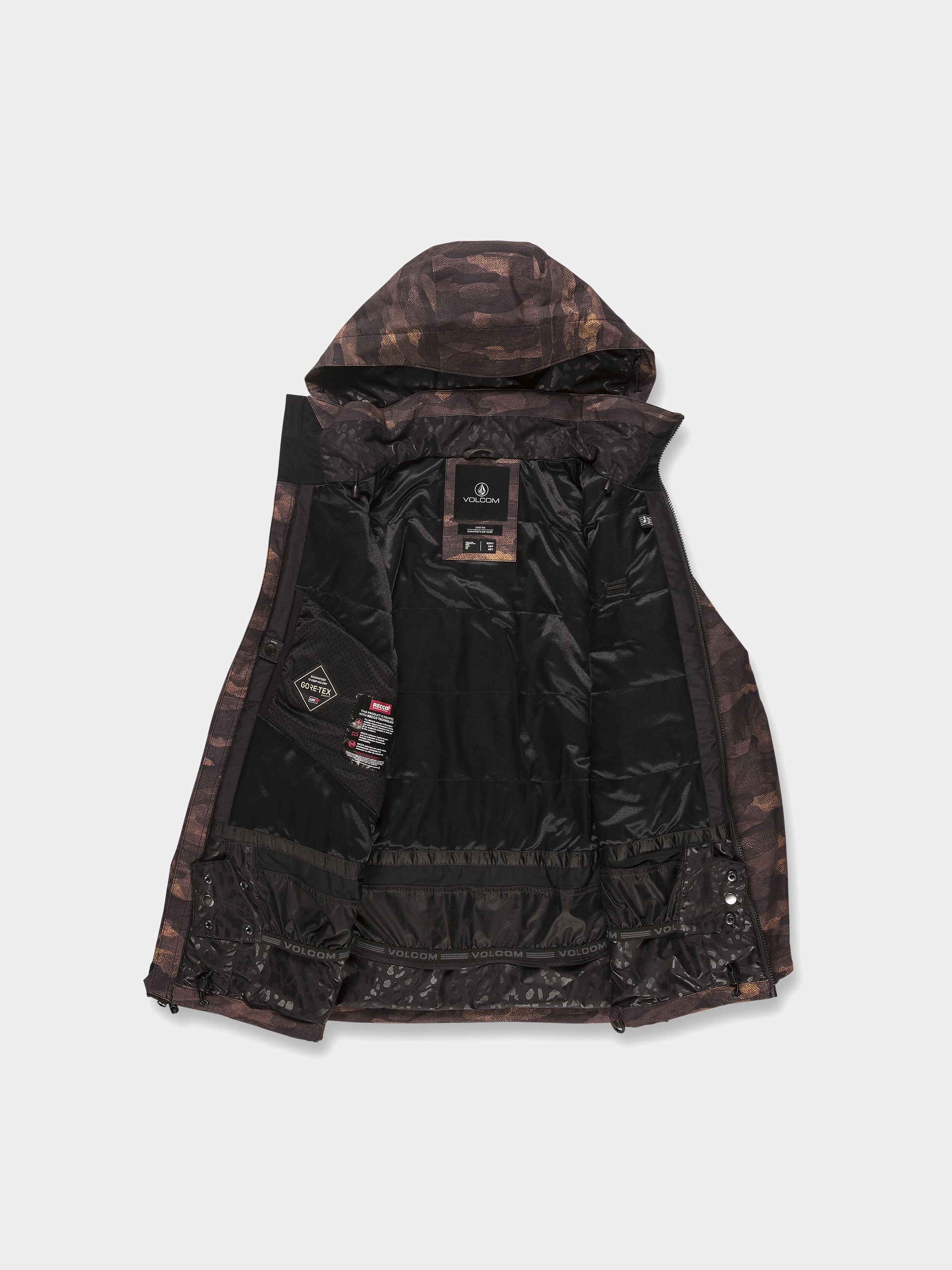 Pentru femei Geacă de snowboard Volcom 3D Stretch Gore (dusk camo)
