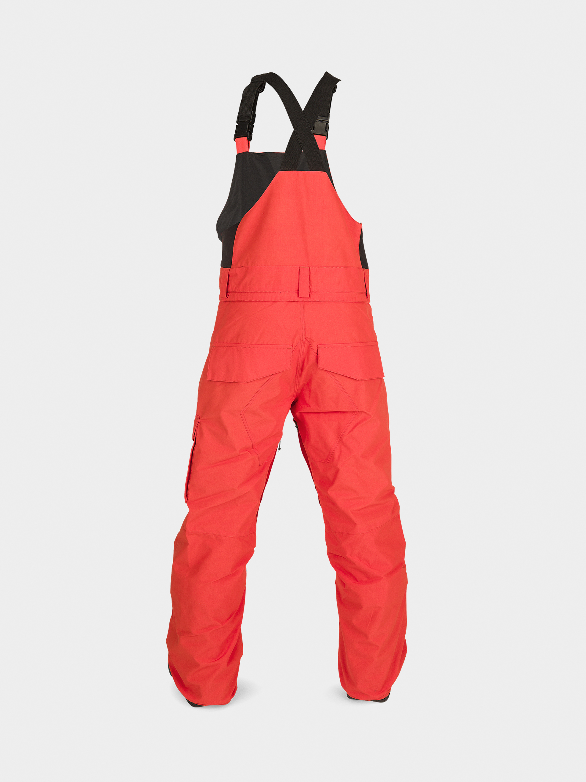Pantaloni pentru snowboard Volcom Barkley Ins Bib Overall JR (orange shock)