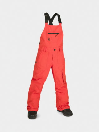 Pantaloni pentru snowboard Volcom Barkley Ins Bib Overall JR (orange shock)