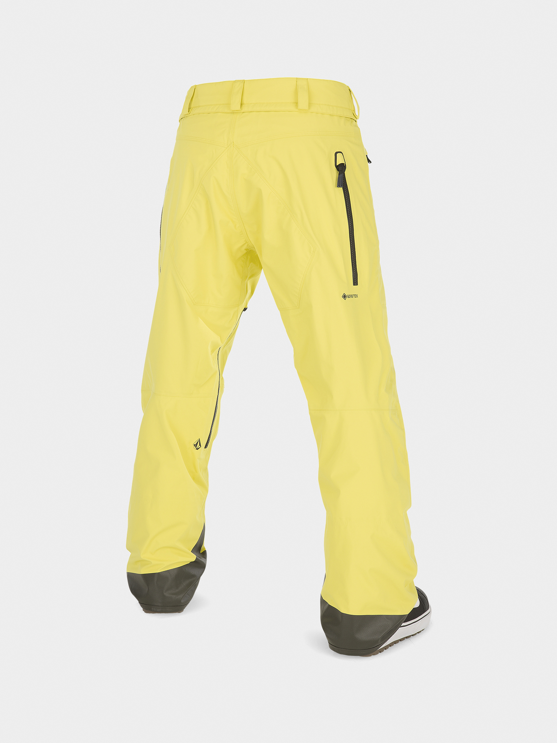 Pentru bărbați Pantaloni pentru snowboard Volcom Guide Gore Tex (citron)