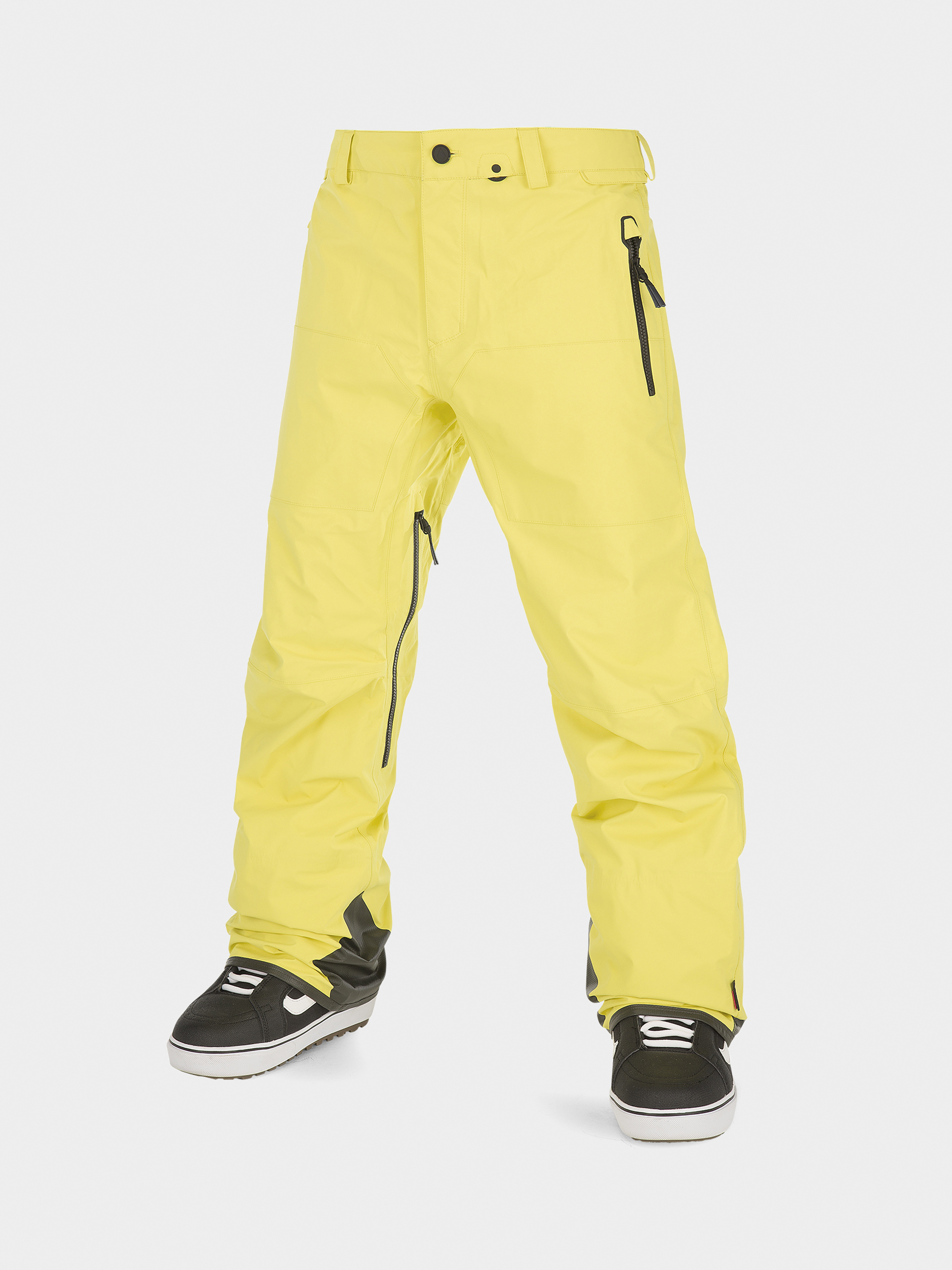 Pentru bărbați Pantaloni pentru snowboard Volcom Guide Gore Tex (citron)