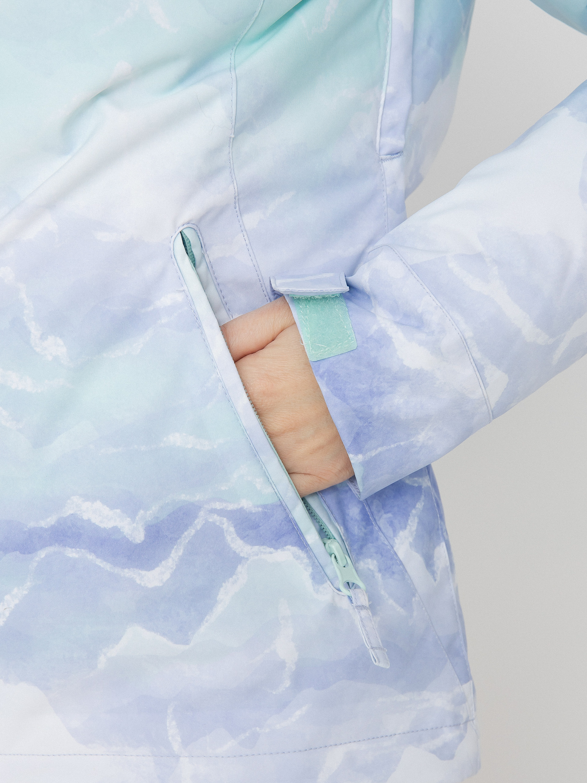 Pentru femei Geacă de snowboard Roxy Jet Ski Se (fair aqua seous)