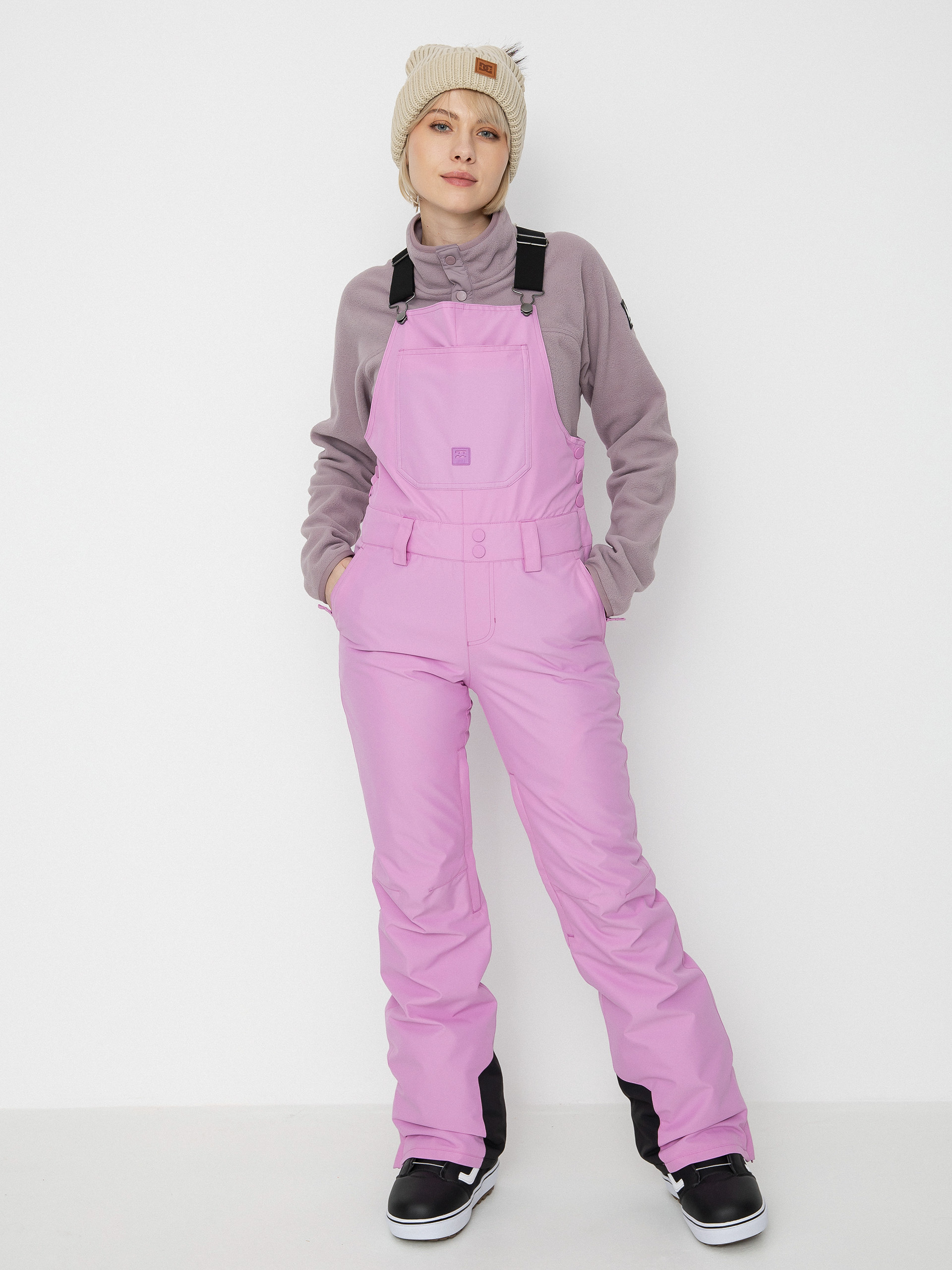 Pantaloni pentru snowboard Billabong Adiv Riva Bib Wmn (lavender field)