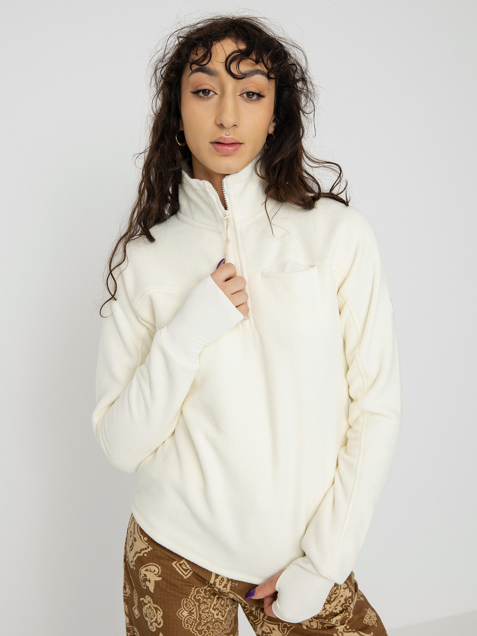 Hanorac din fleece Billabong On The Slopes Wmn (fresh powder)
