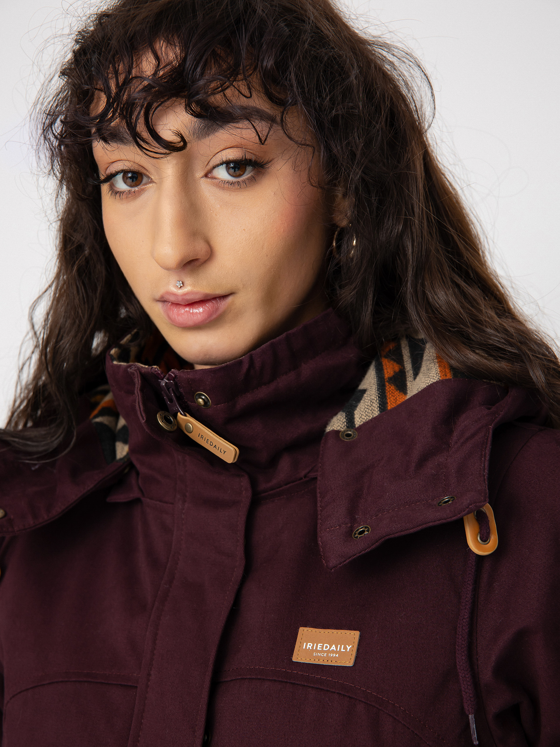 Geacă Iriedaily Koerte Sherpa Parka Wmn (nightfall)