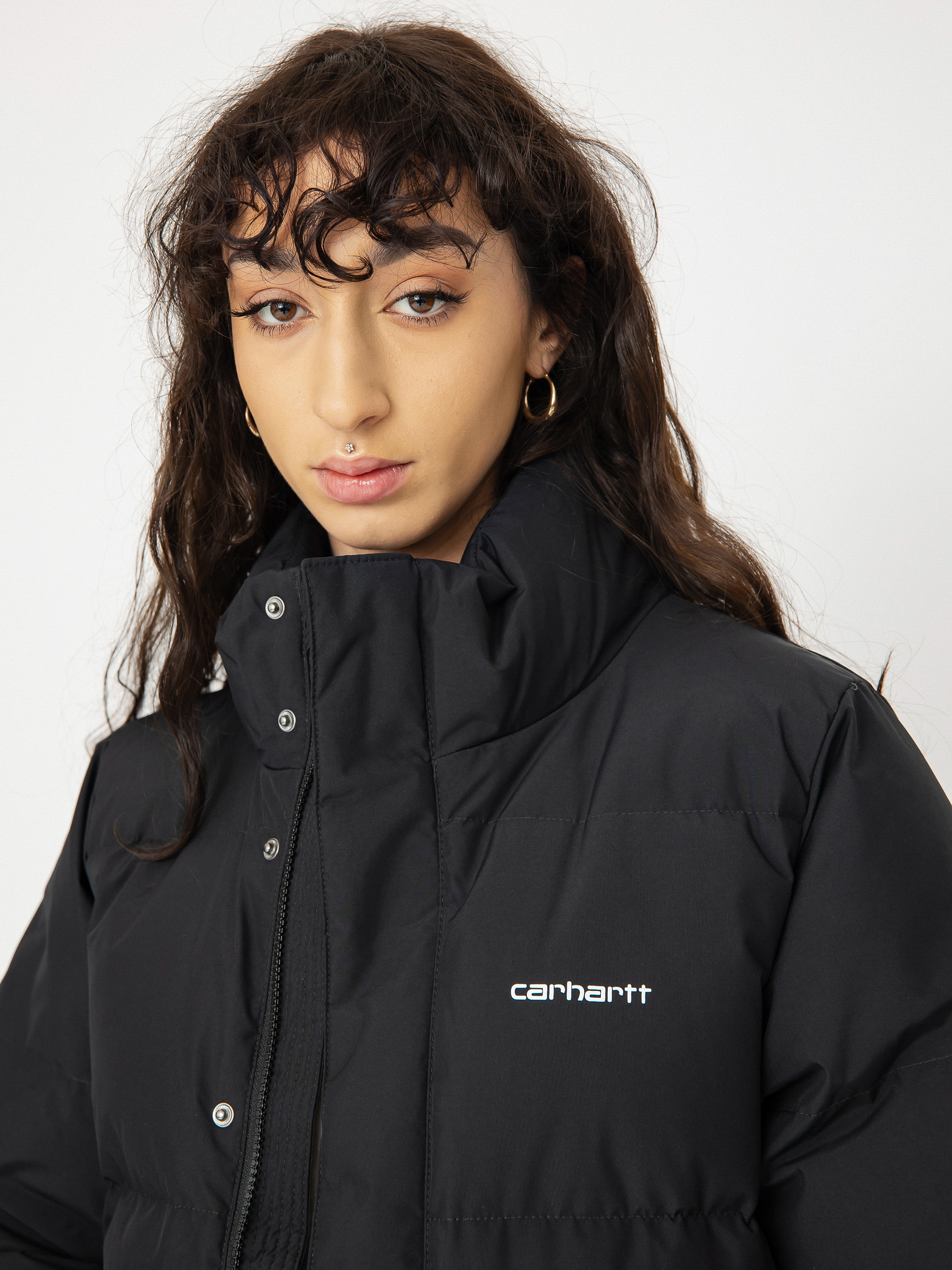 Geacă Carhartt WIP Yanie Wmn (black/white)