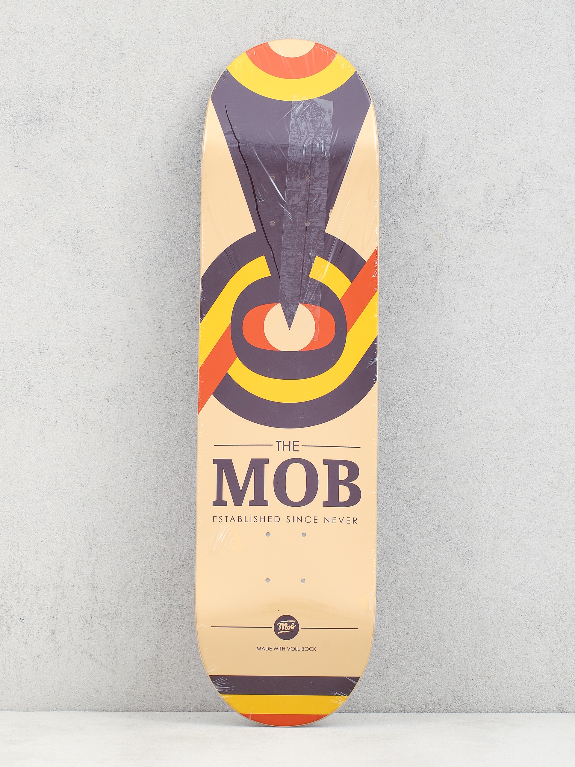 Placă Mob Skateboards Eyechart (sand)