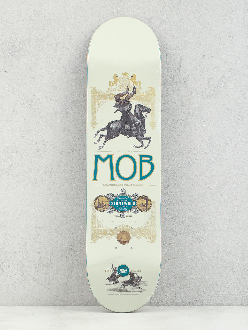 Placă Mob Skateboards Horsemen (beige)