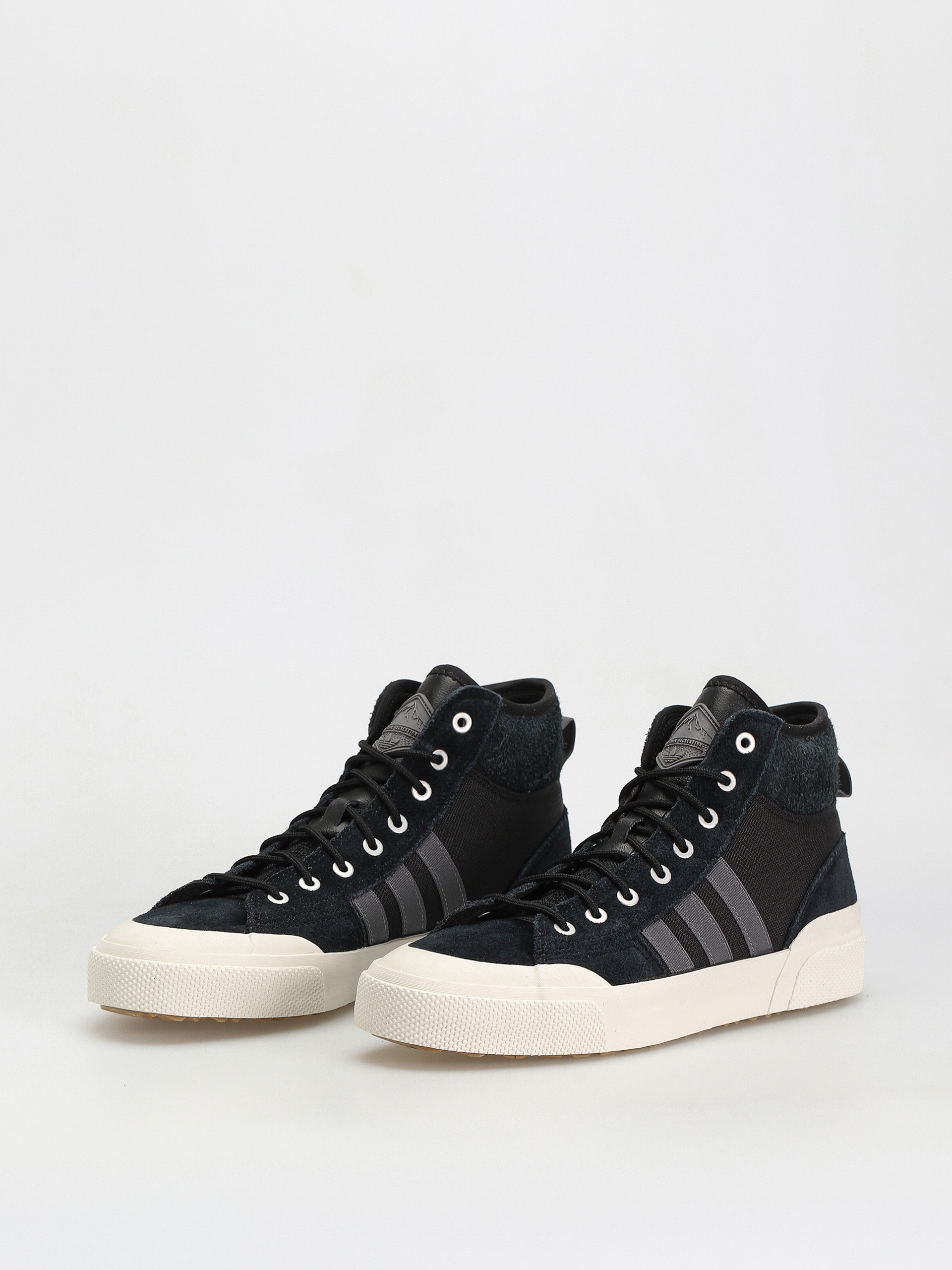 Pantofi adidas Originals Nizza Hi Rf Atr (cblack/cwhite/grefiv)