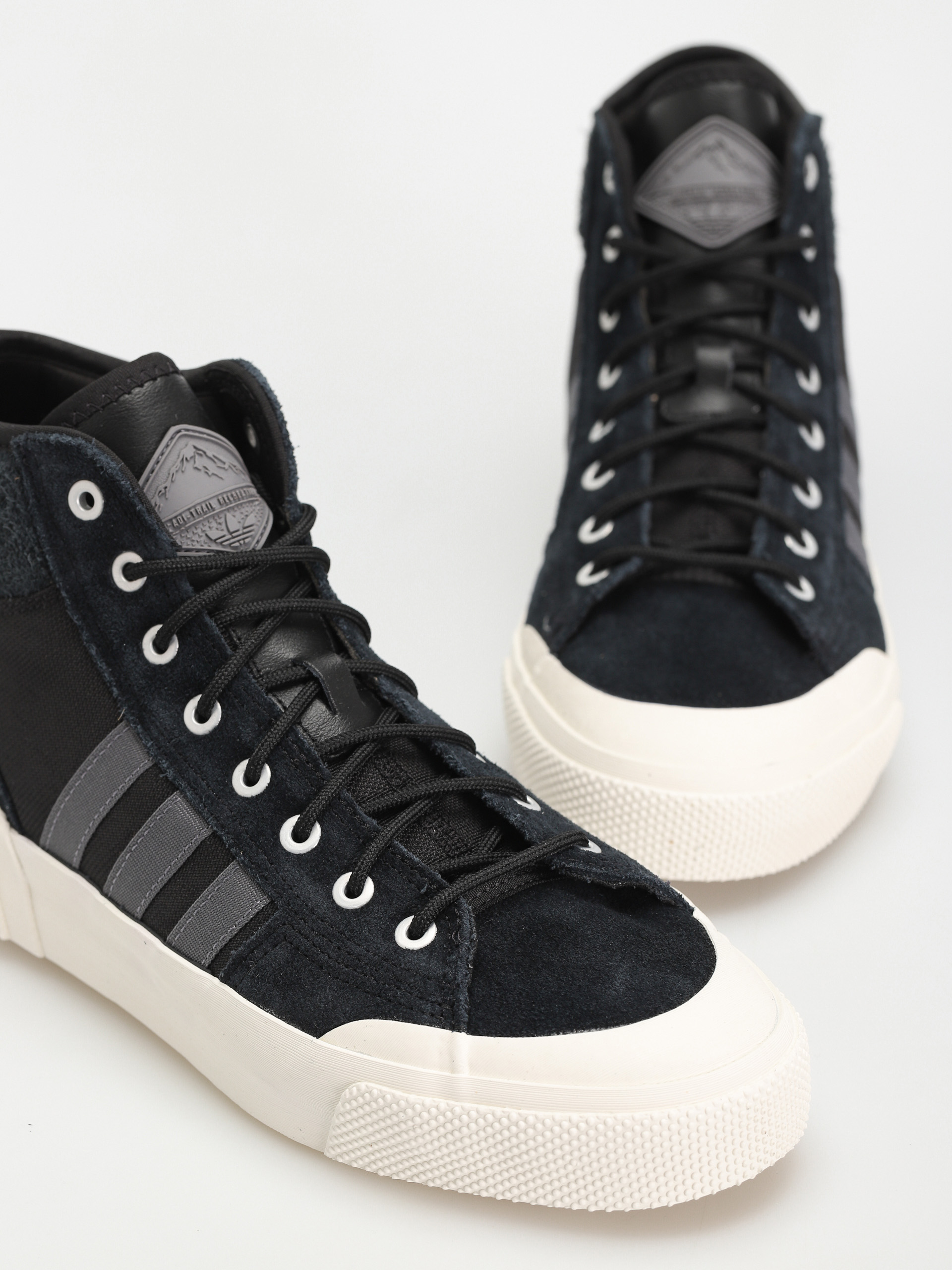 Pantofi adidas Originals Nizza Hi Rf Atr (cblack/cwhite/grefiv)