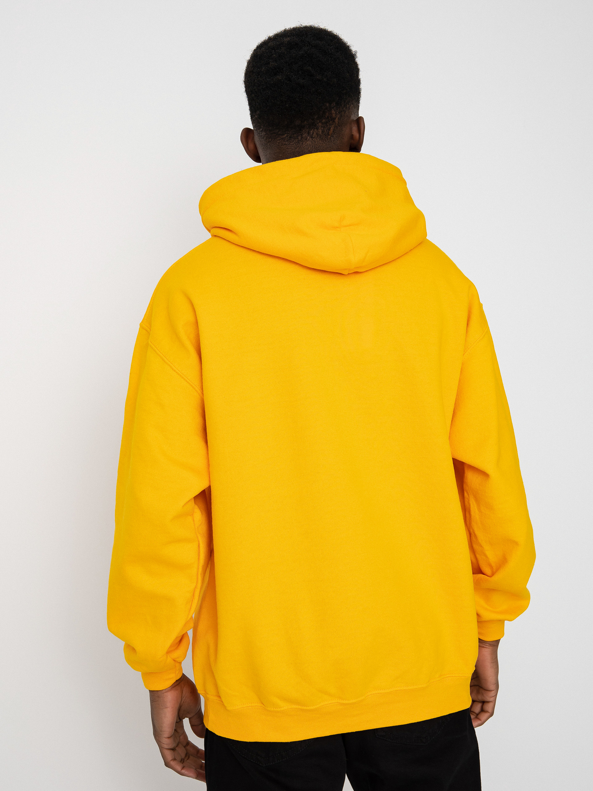 Hanorac cu glugă Thrasher Bat HD (gold)