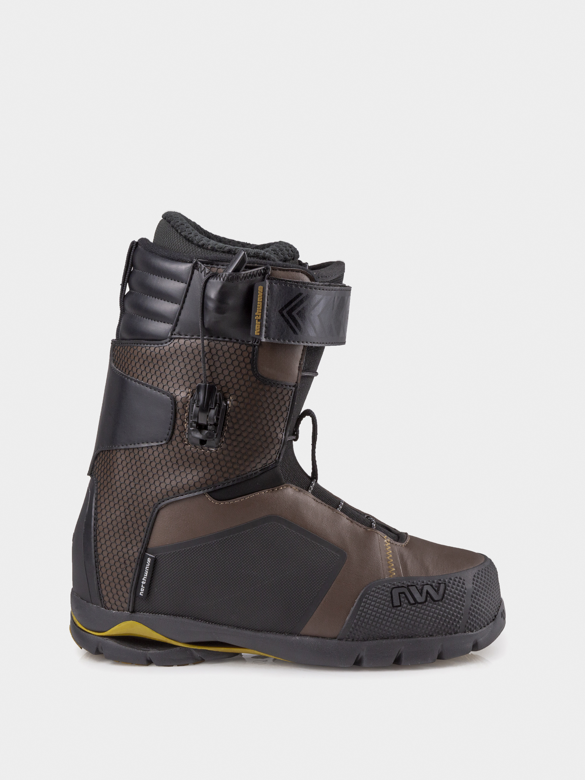 Pentru bărbați Încălțăminte pentru snowboard Northwave Domain Sls (dark brown)