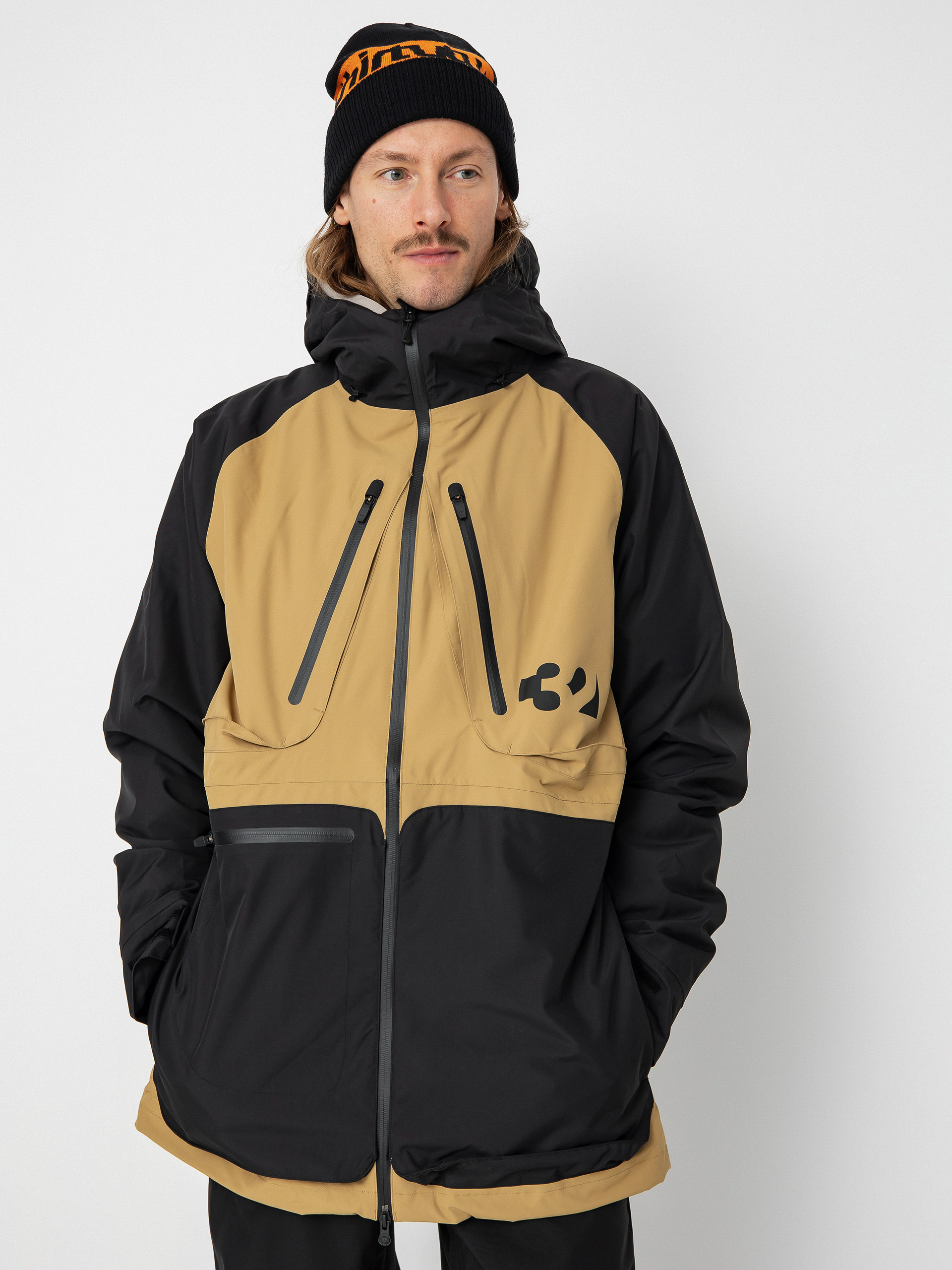 Pentru bărbați Geacă de snowboard ThirtyTwo Tm (camel)