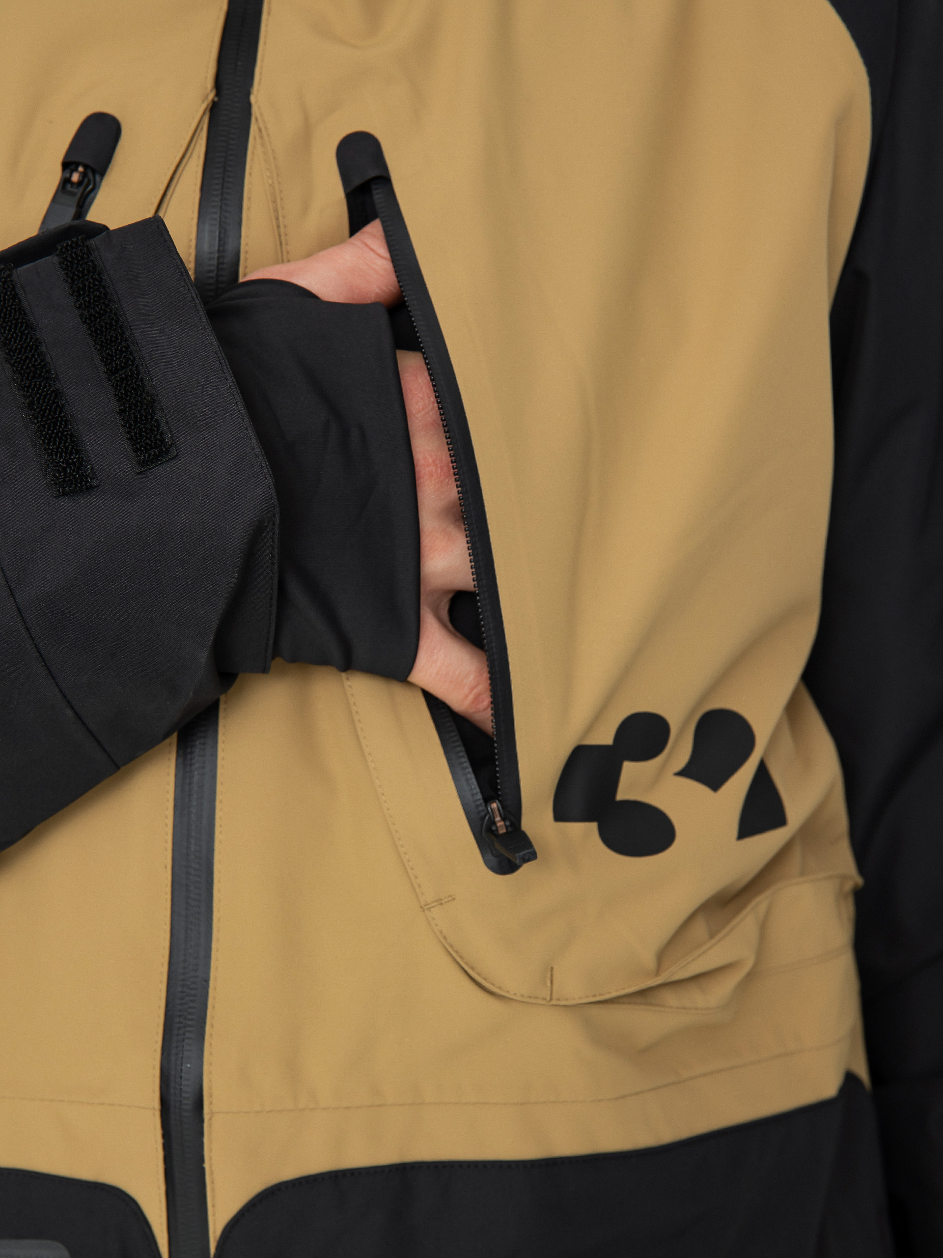 Pentru bărbați Geacă de snowboard ThirtyTwo Tm (camel)