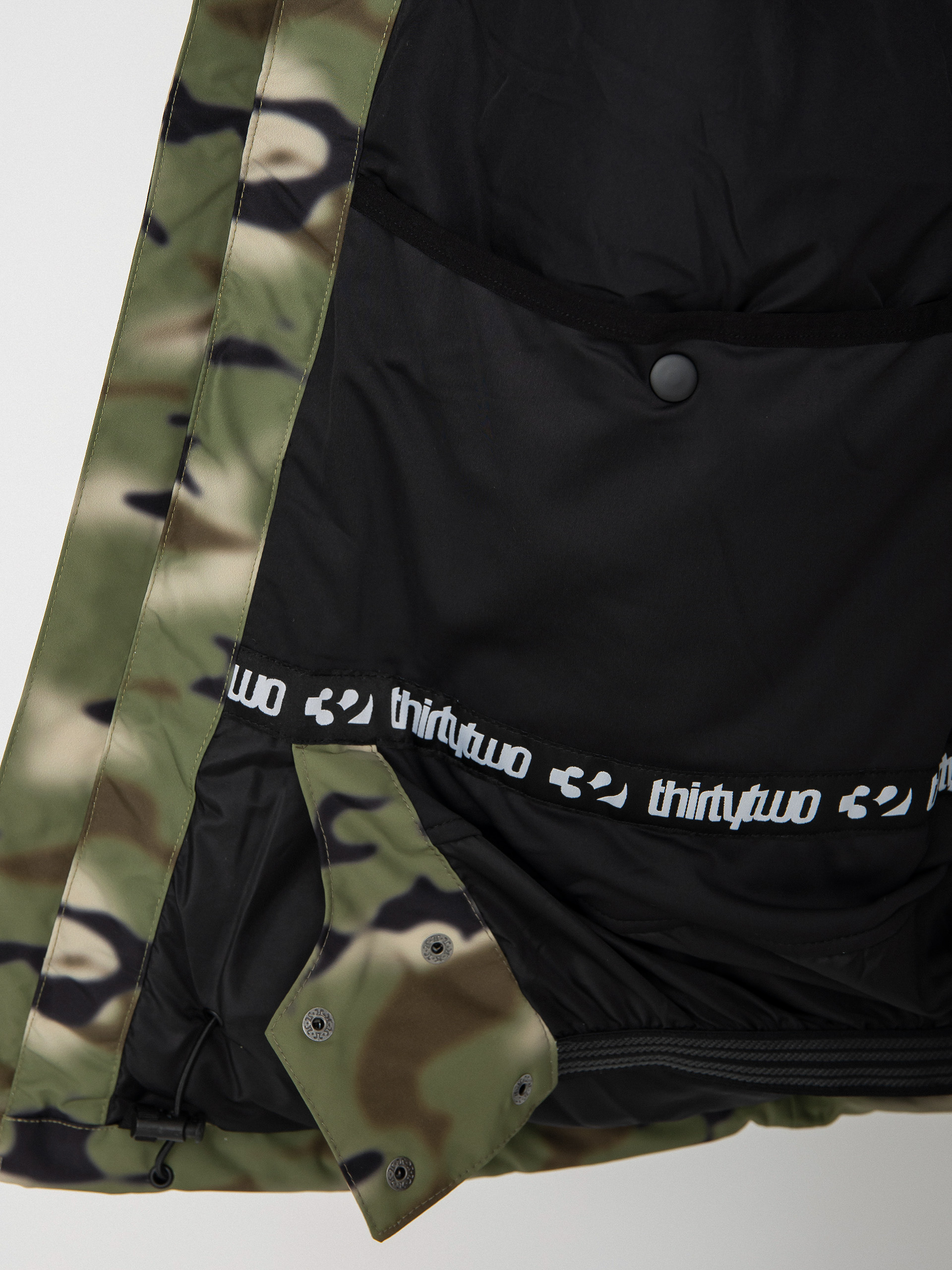 Pentru bărbați Geacă de snowboard ThirtyTwo Lashed Insulated (camo)