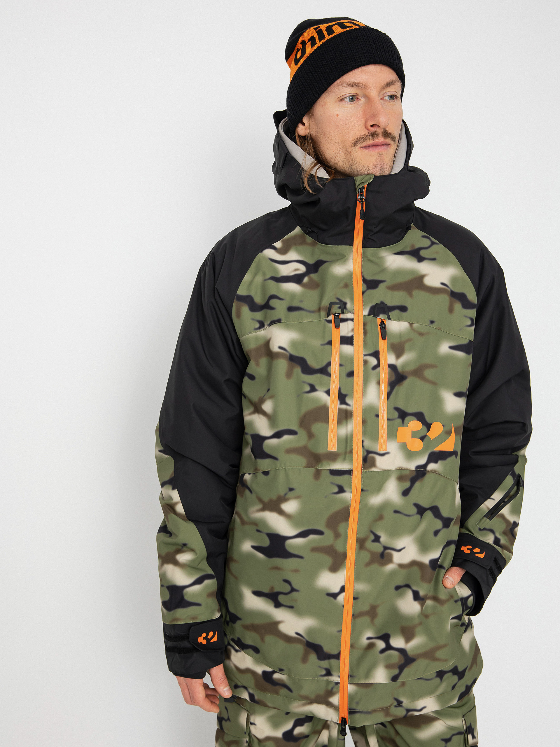 Pentru bărbați Geacă de snowboard ThirtyTwo Lashed Insulated (camo)