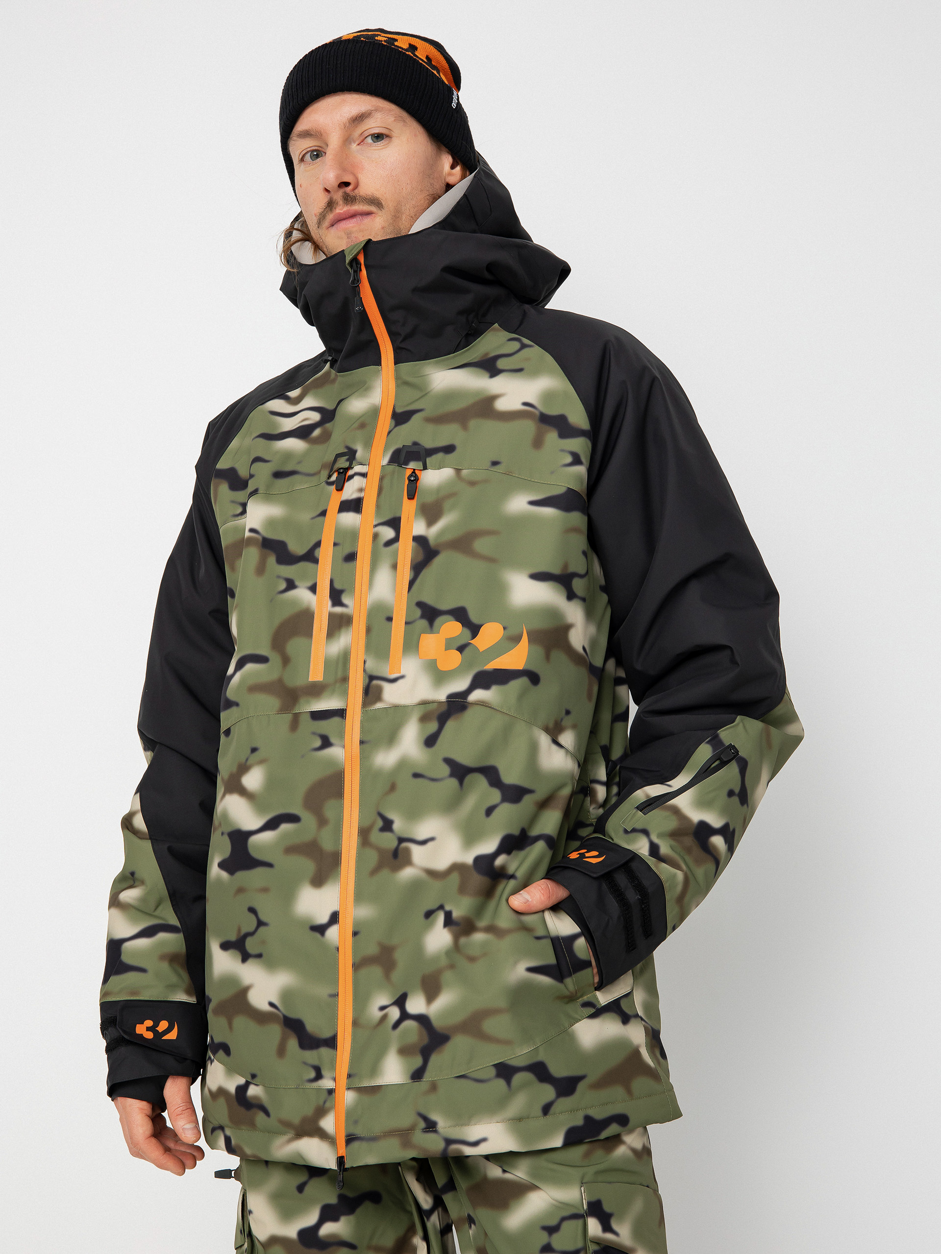 Pentru bărbați Geacă de snowboard ThirtyTwo Lashed Insulated (camo)