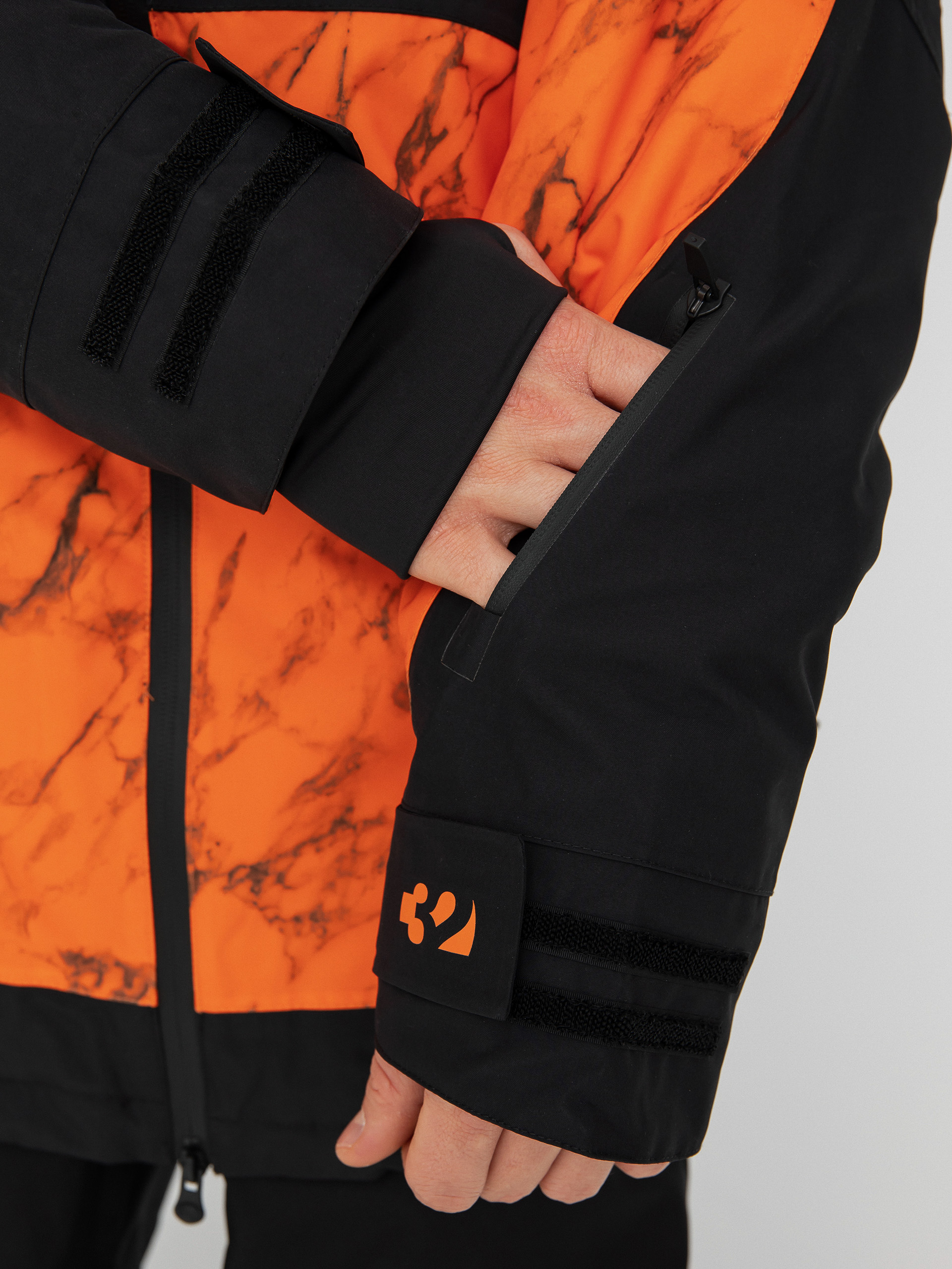 Pentru bărbați Geacă de snowboard ThirtyTwo Lashed Insulated (orange)