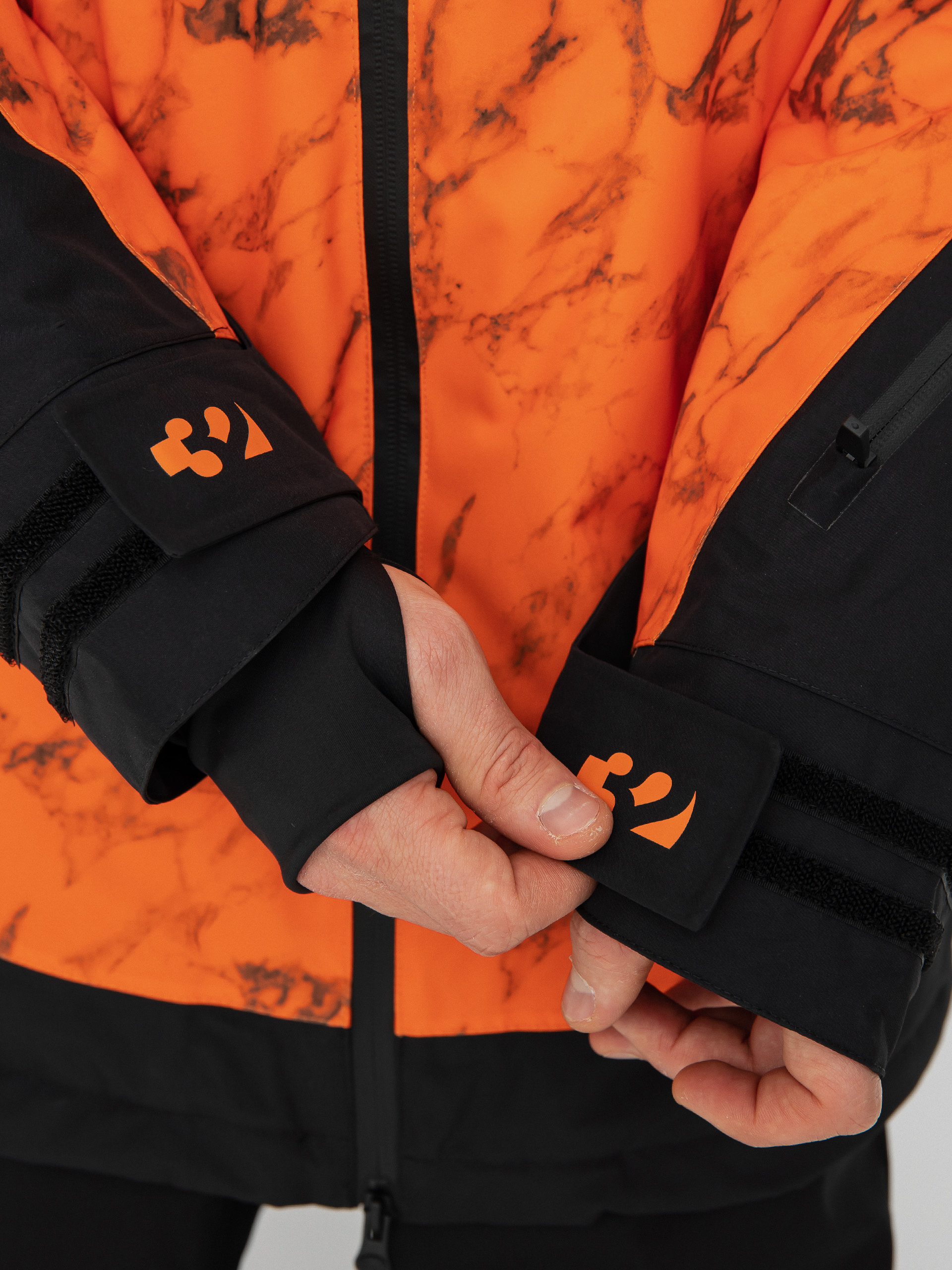 Pentru bărbați Geacă de snowboard ThirtyTwo Lashed Insulated (orange)