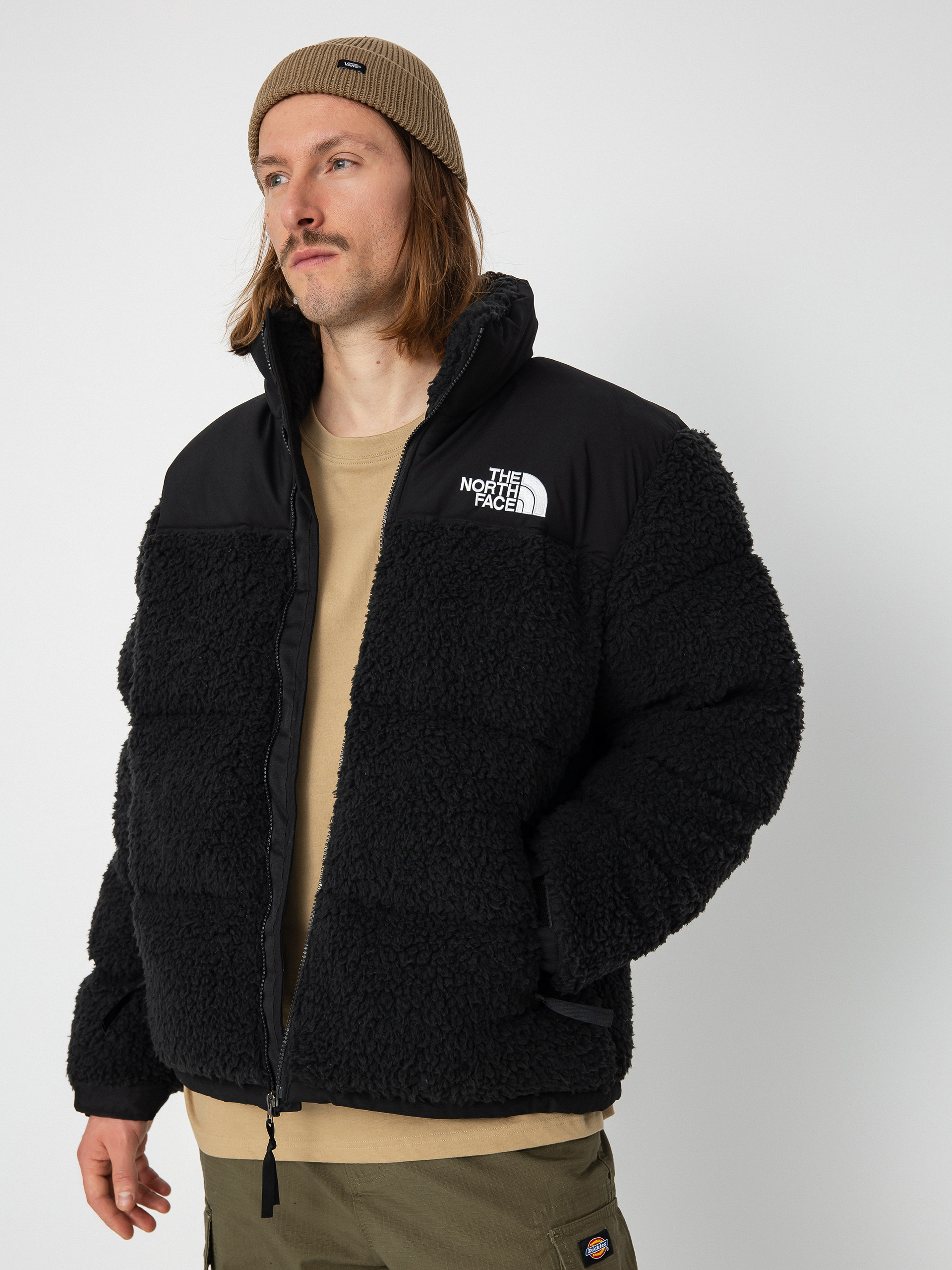 Geacă The North Face Sherpa Nuptse - negru (tnf black)